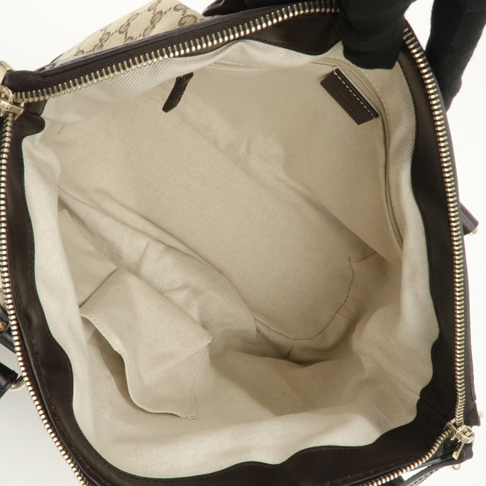 GUCCI Sukey Interlocking G Canvas Leather 2Way Shoulder Bag 247902