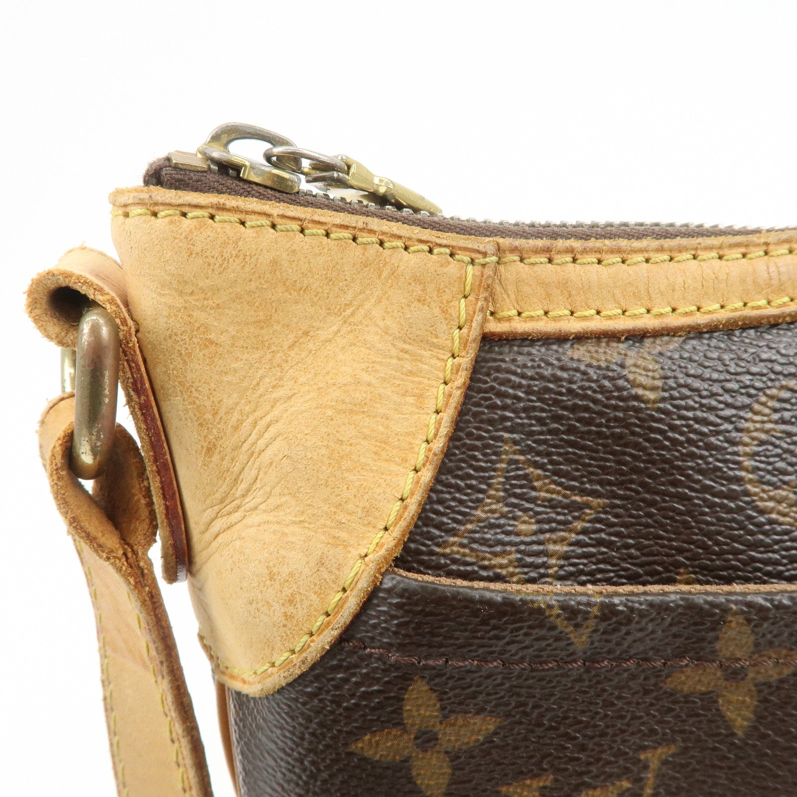 Louis Vuitton Monogram Odeon PM Shoulder Bag Brown M56390