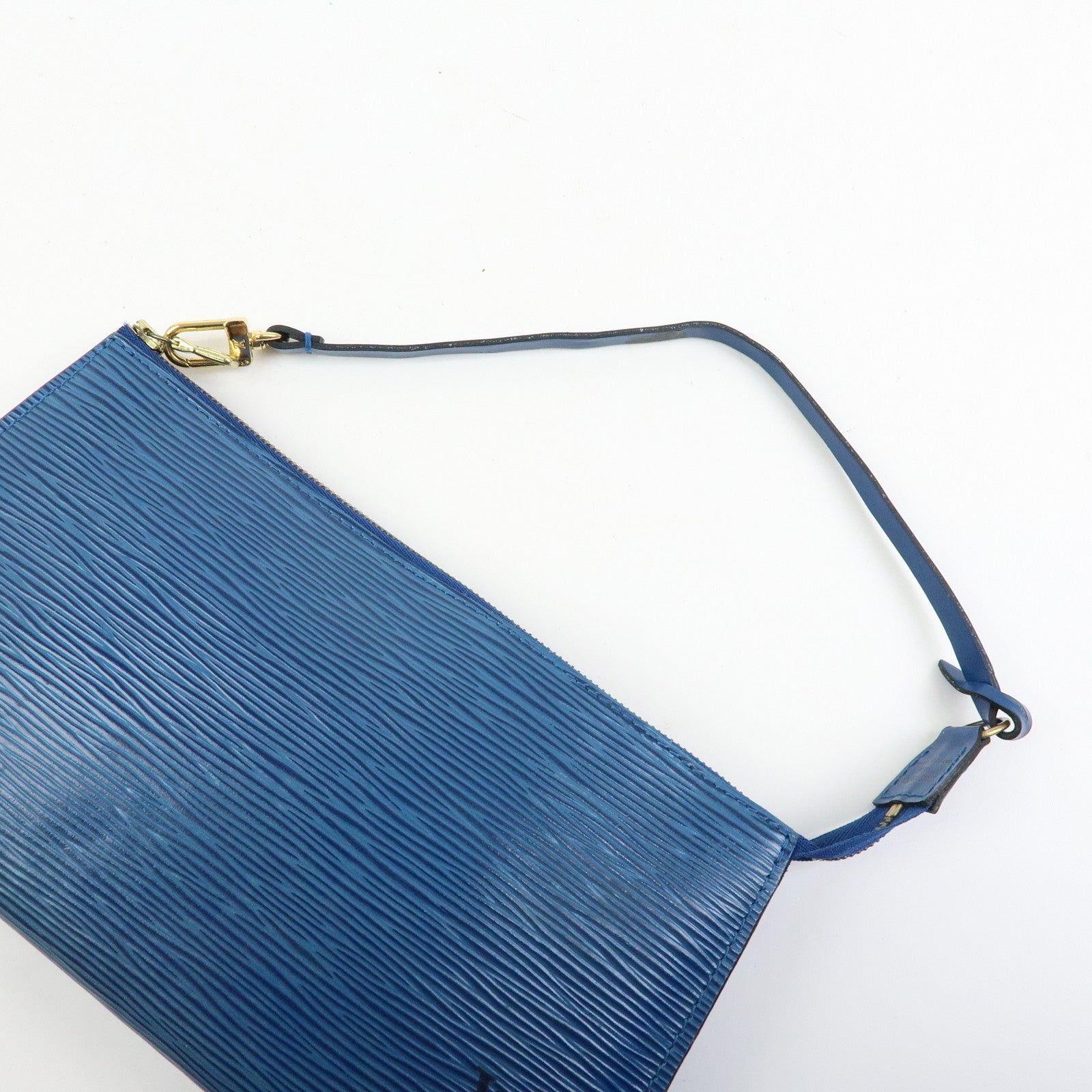 Louis Vuitton Epi Pochette Accessoires Pouch Toledo Blue M52945