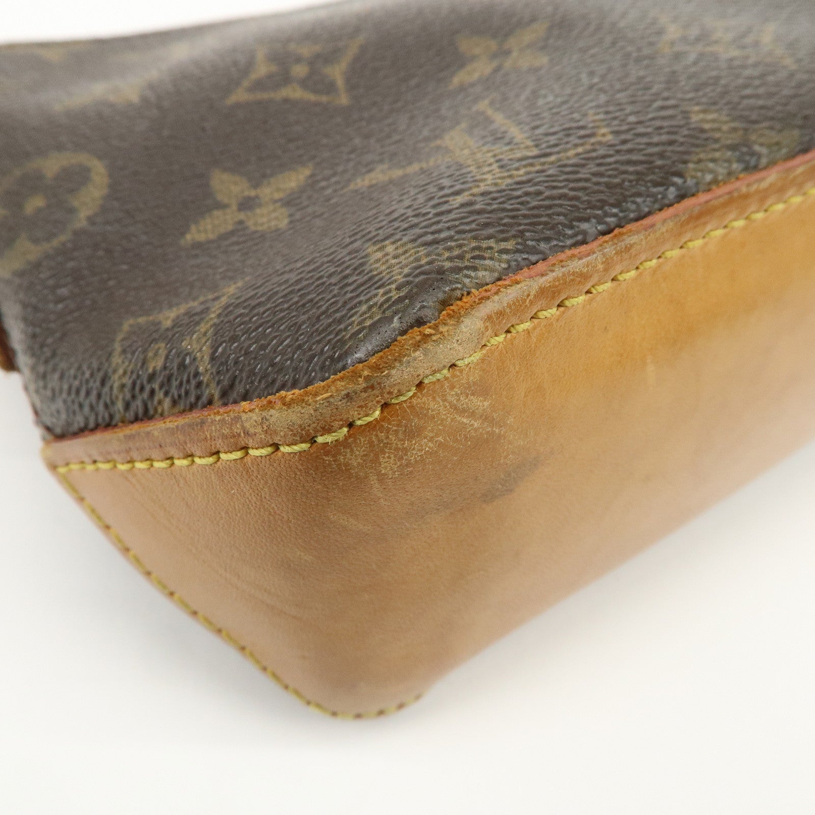Louis Vuitton Monogram Trotteur Shoulder Bag Brown M51240
