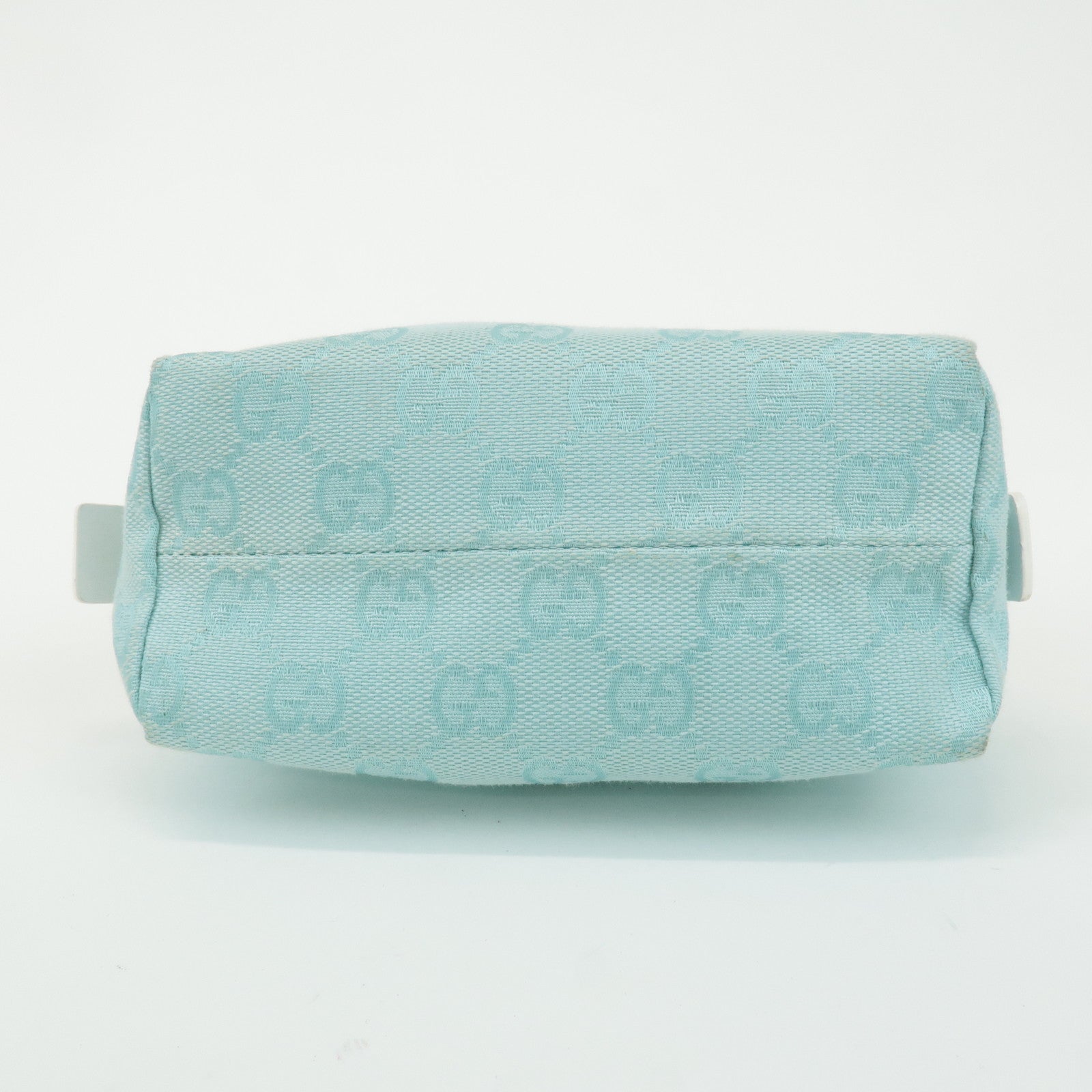 GUCCI Set of 2 GG Canvas Leather Cosmetic pouch 039.1113/29596 Used