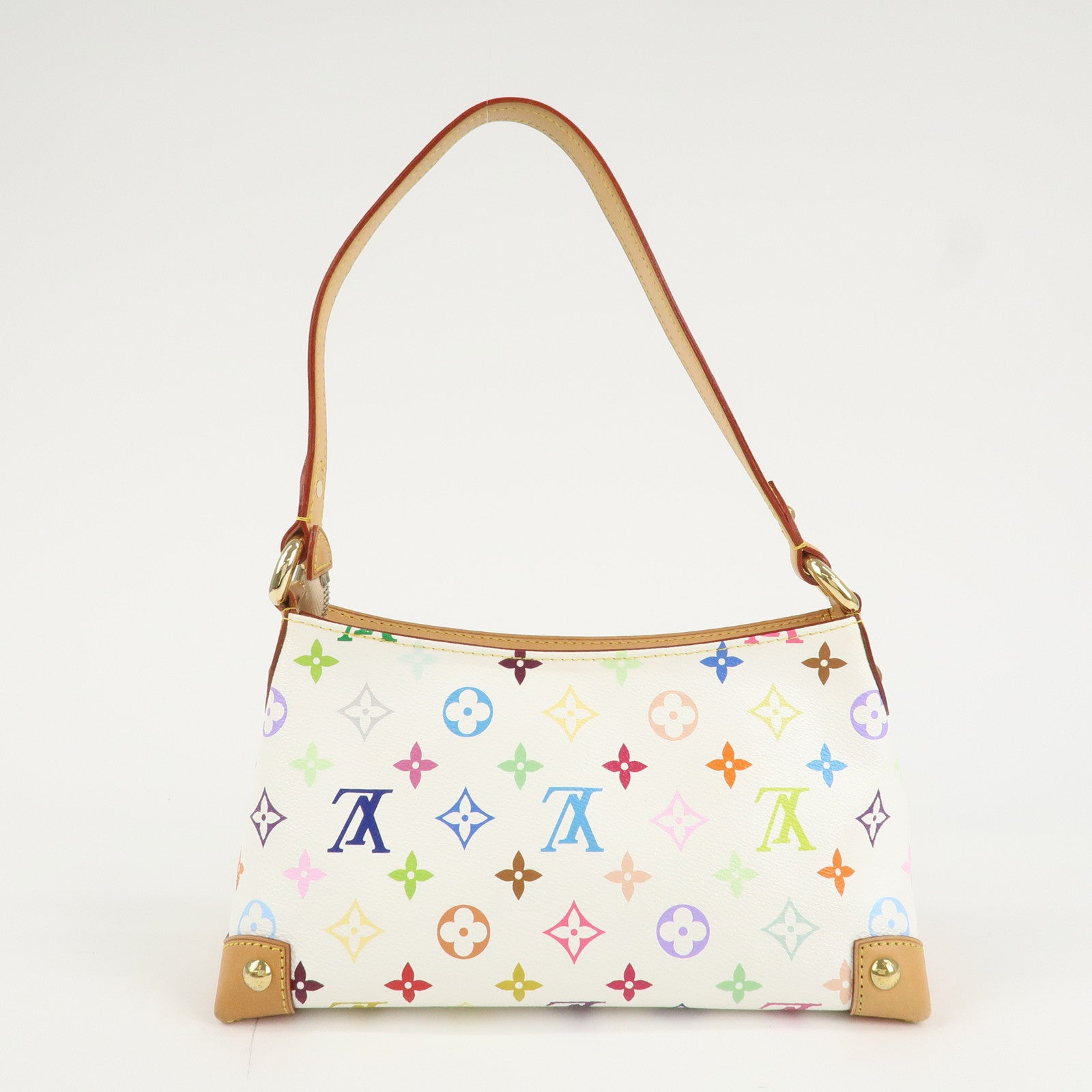 Louis Vuitton Monogram Multicolor Eliza Shoulder Bag Blanc M40098 Used
