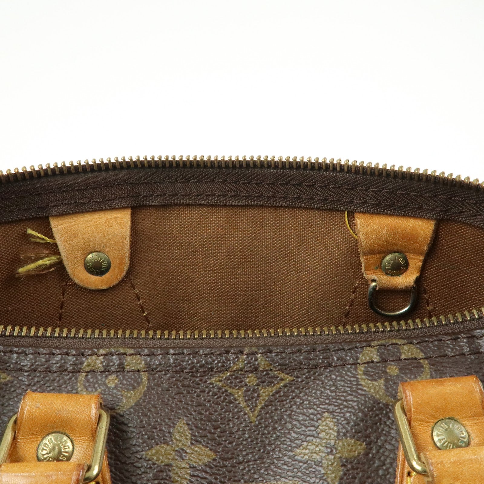 Louis Vuitton Monogram Speedy 25 Boston Bag Hand Bag Brown M41528