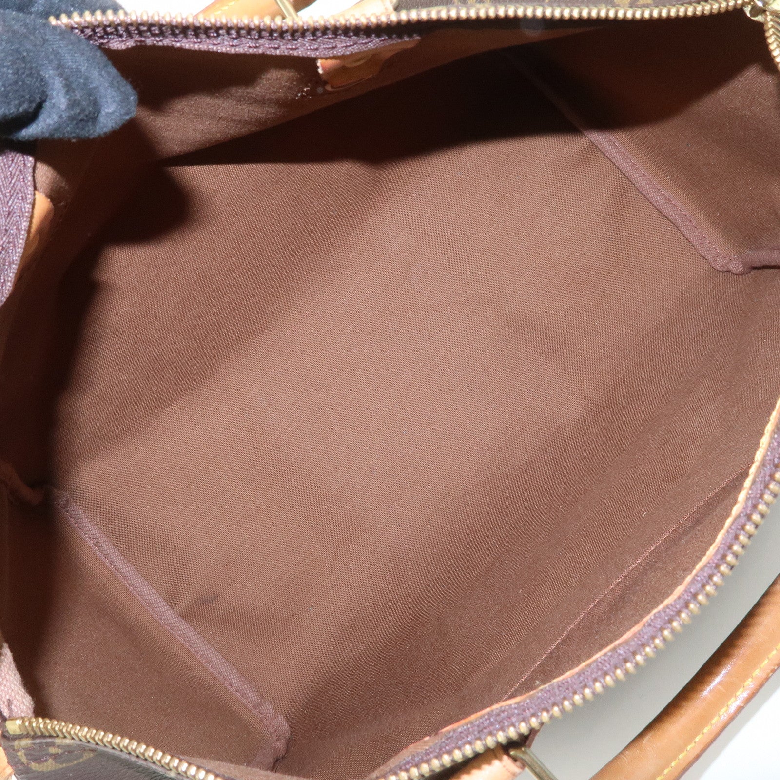 Louis Vuitton Monogram Speedy 35 Boston Bag Brown M41524