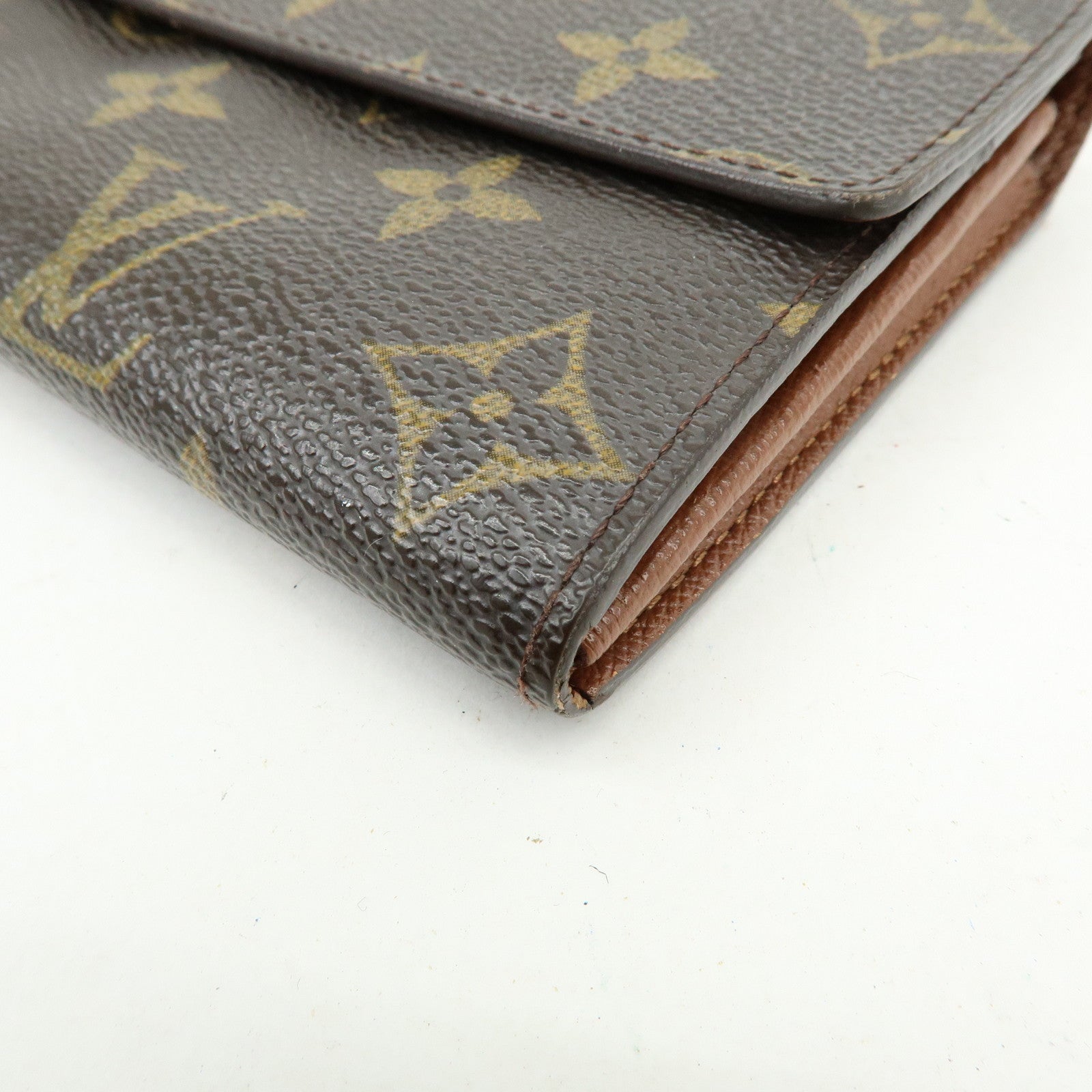 Louis Vuitton Monogram Porte Monnaie Credit Long Wallet M61726