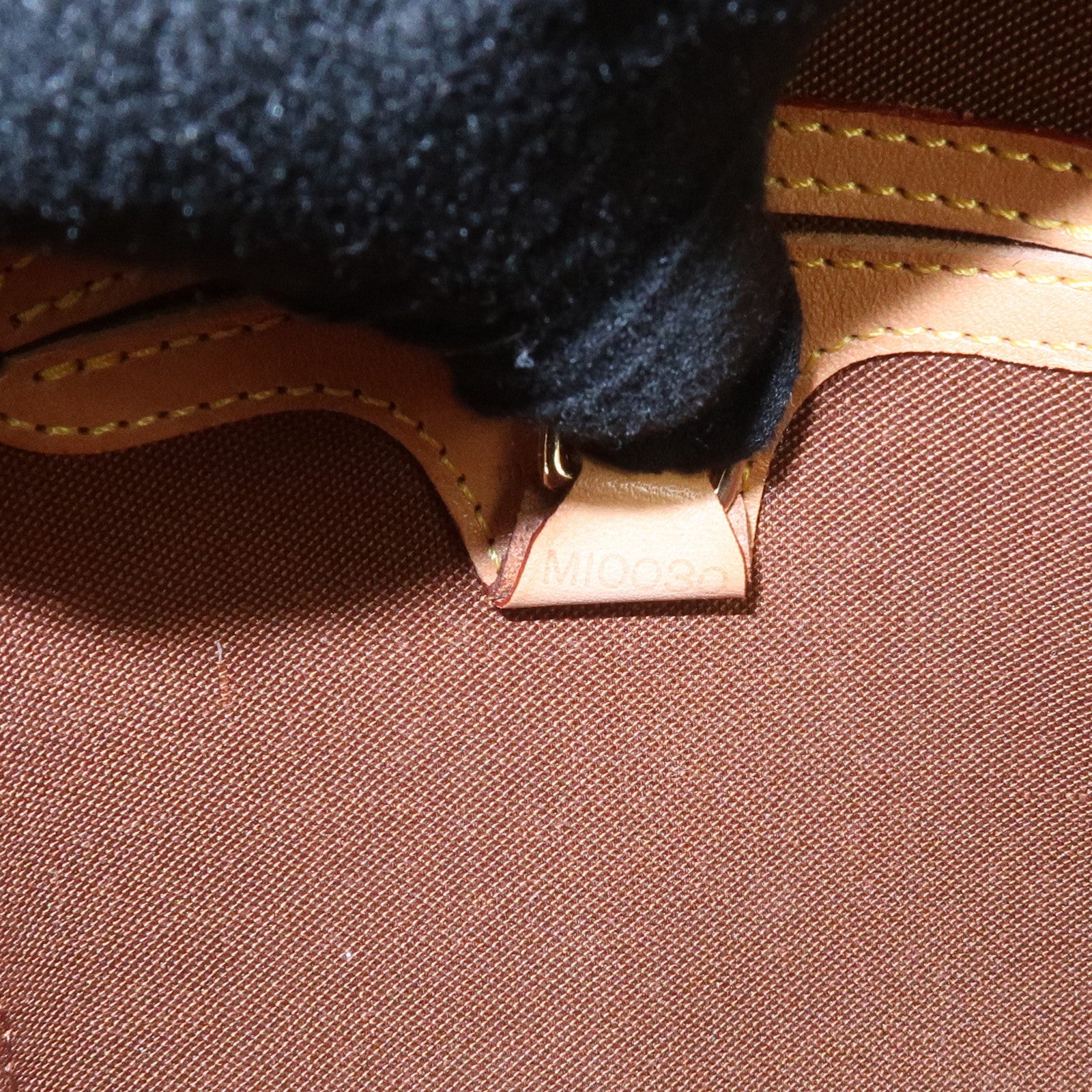 Louis Vuitton Monogram Ellipse PM Hand Bag Brown M51127 Used