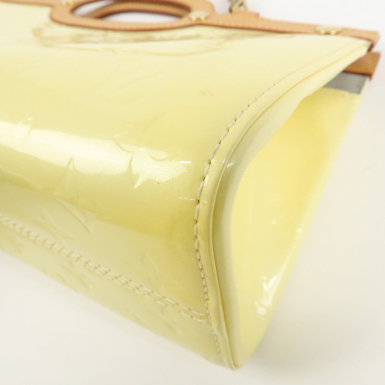 Louis Vuitton Monogram Vernis Roxbury Drive 2Way Bag Perle M91374 Used