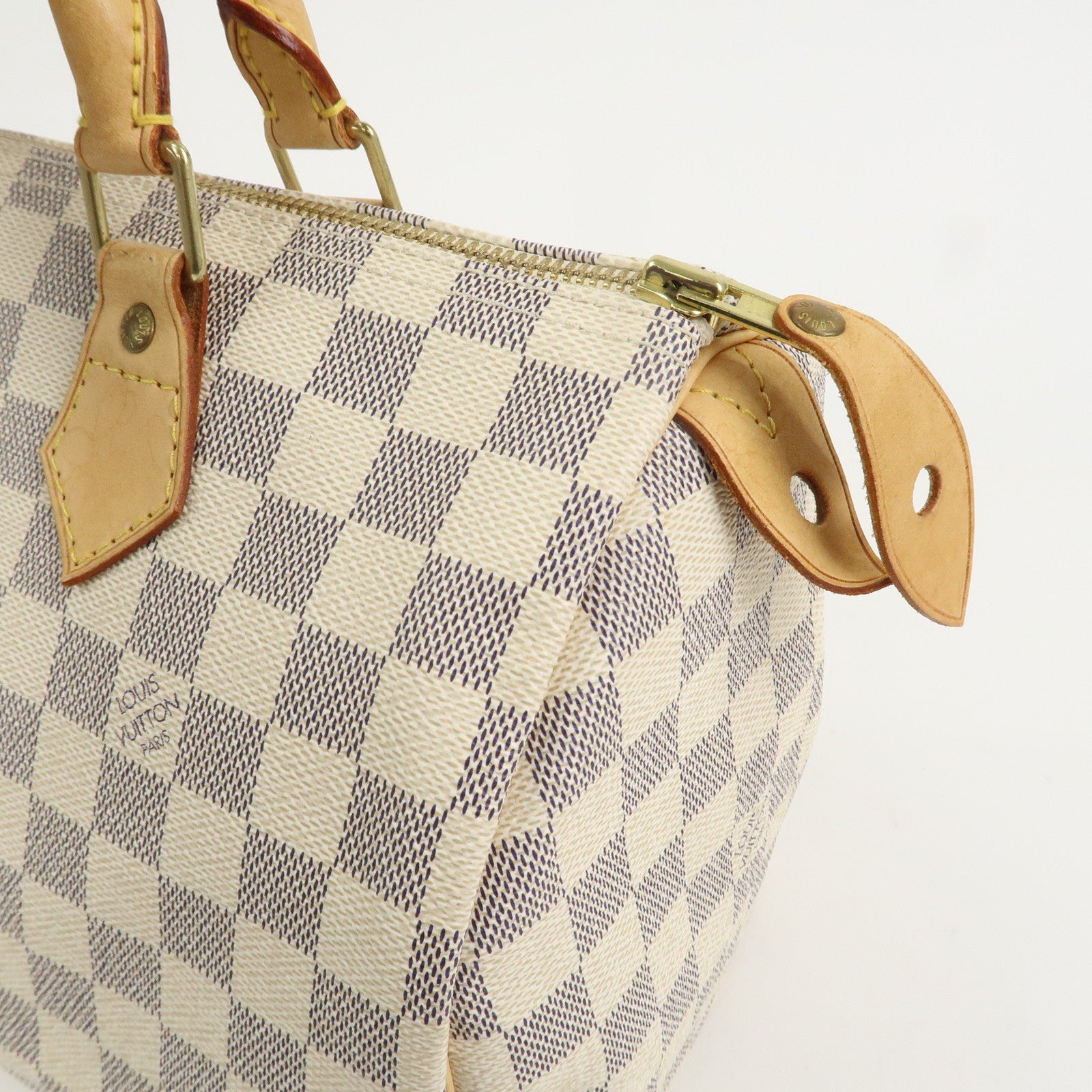 Louis Vuitton Damier Azur Speedy 30 Boston Bag Hand Bag N41533