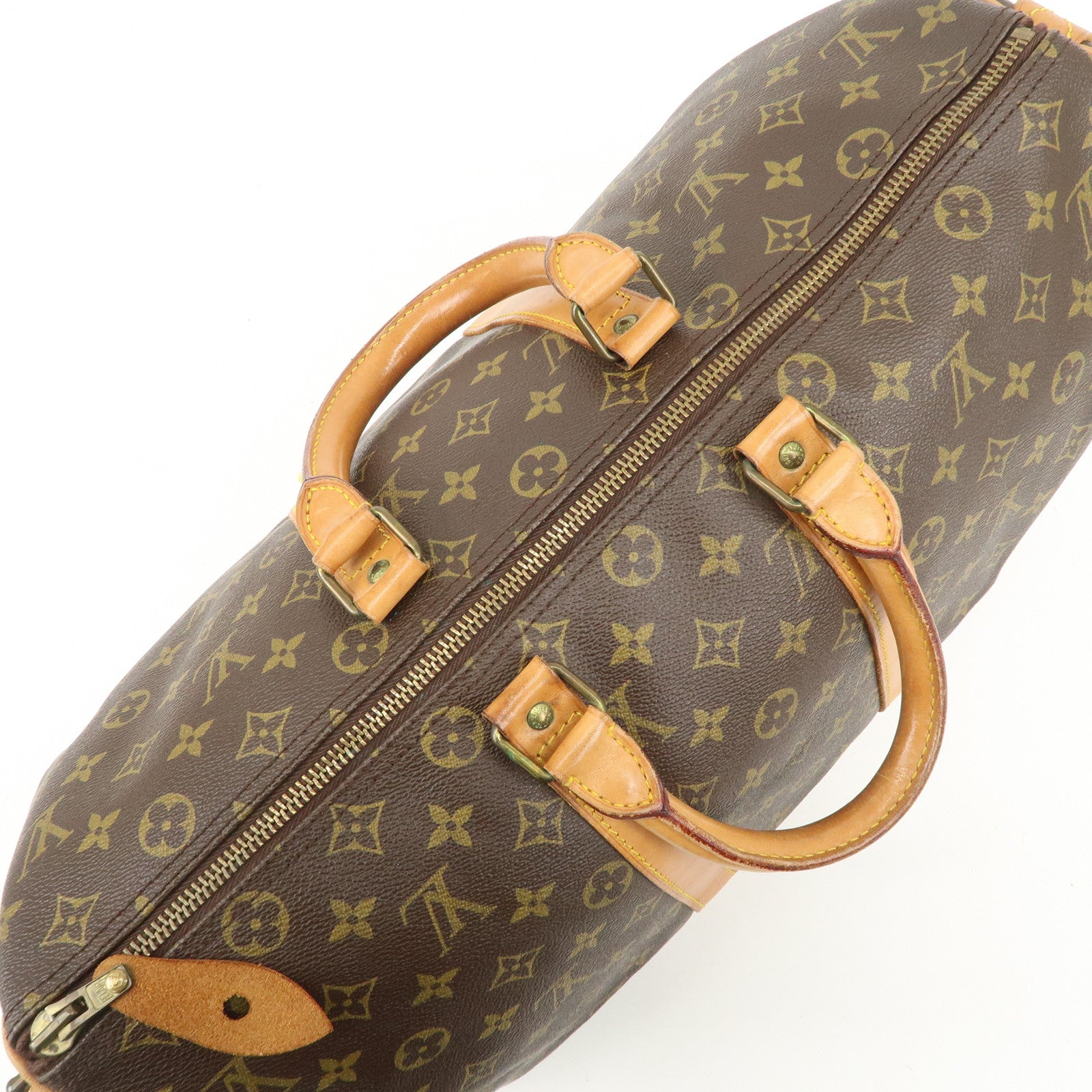 Louis Vuitton Monogram Keep All 45 Boston Bag M41428 Used