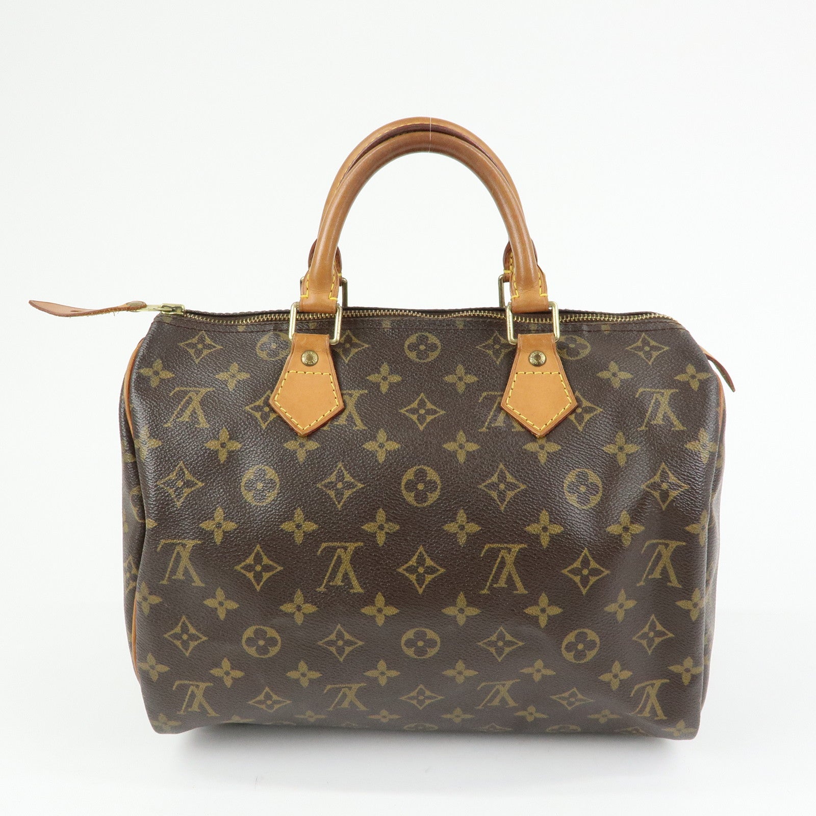 Louis Vuitton Monogram Speedy 30 Boston Bag Hand Bag Brown M41526