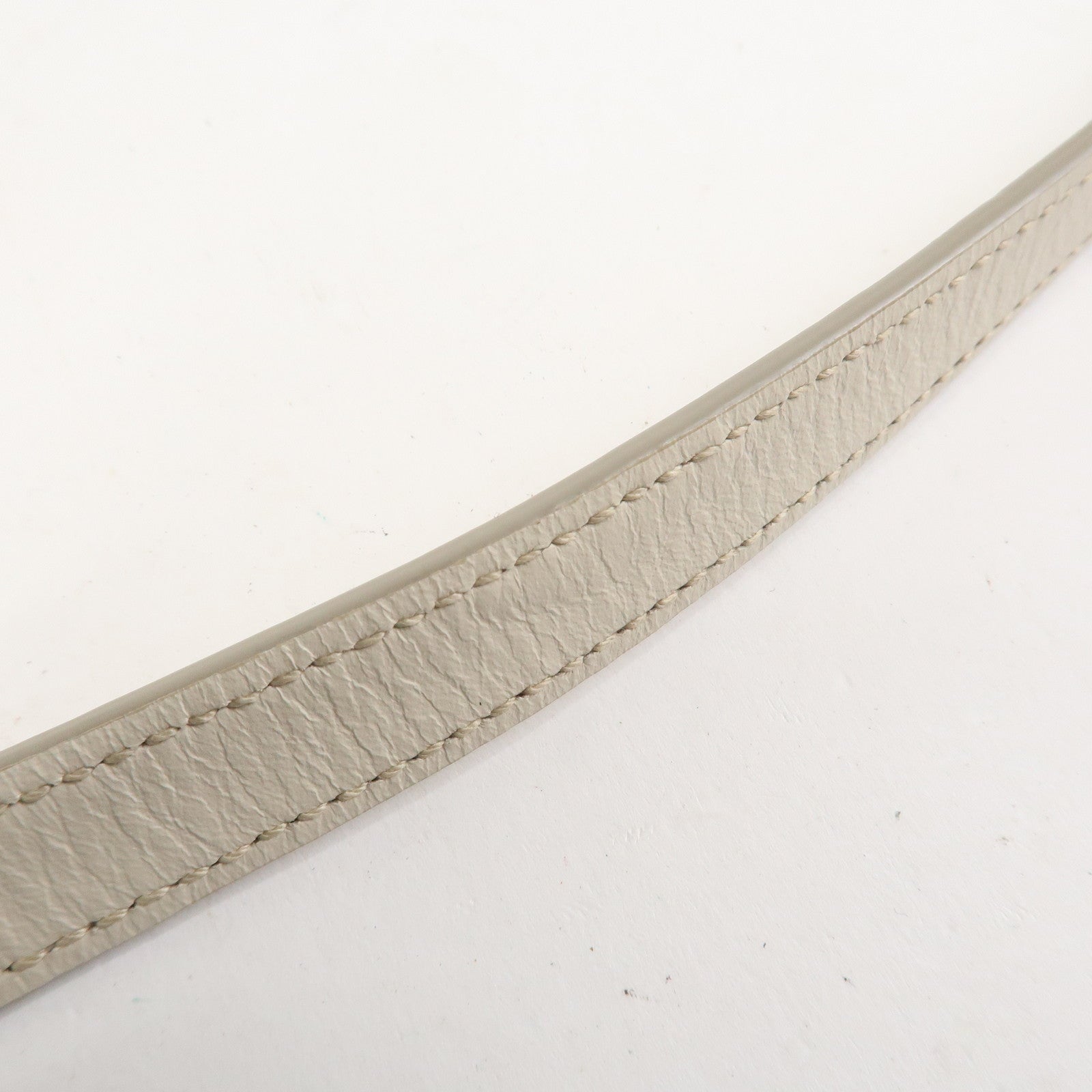 PRADA Logo Jaquard Leather 2Way Hand Bag Shoulder Bag Beige White