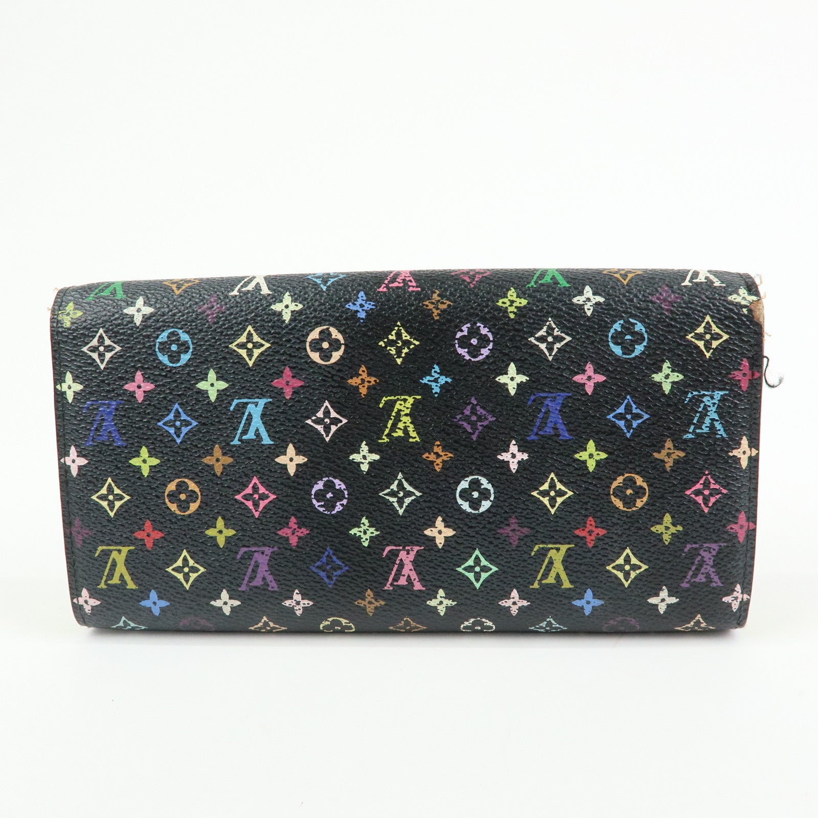 Louis Vuitton Monogram Multicolor Portefeuille Sarah Wallet M93748