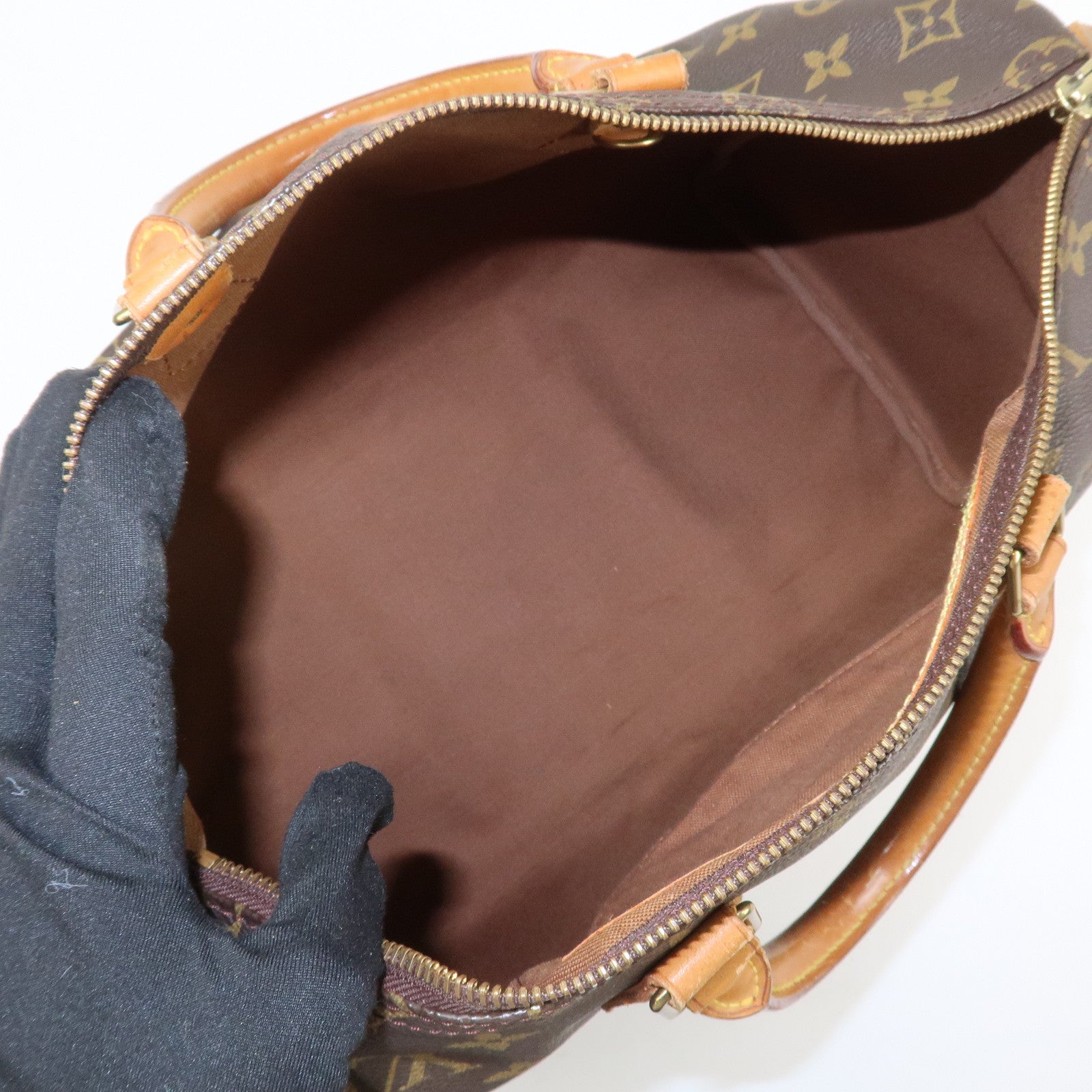 Louis Vuitton Monogram Speedy 35 Boston Bag Hand Bag M41524