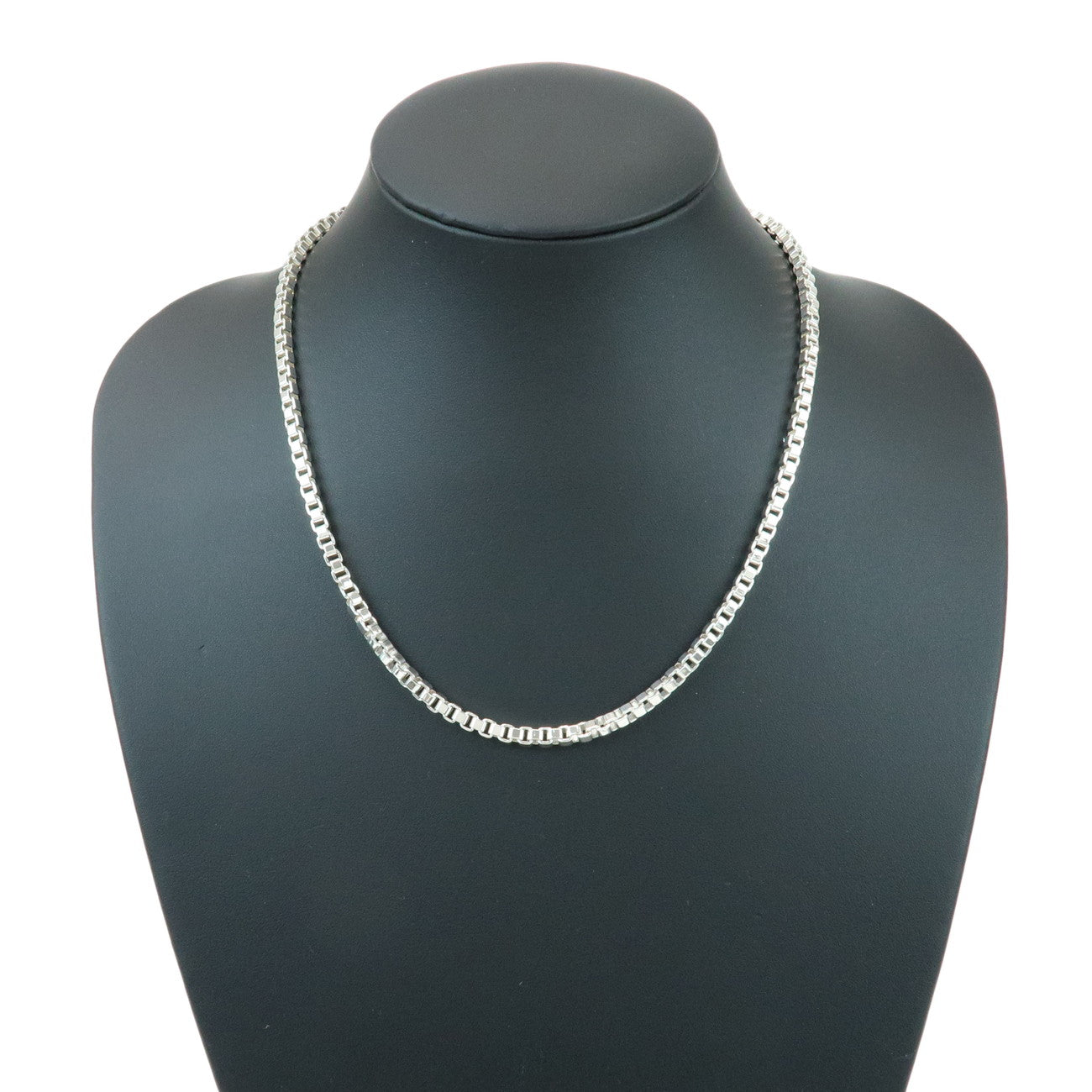 Tiffany & Co Venetian Link Necklace SV925 Silver