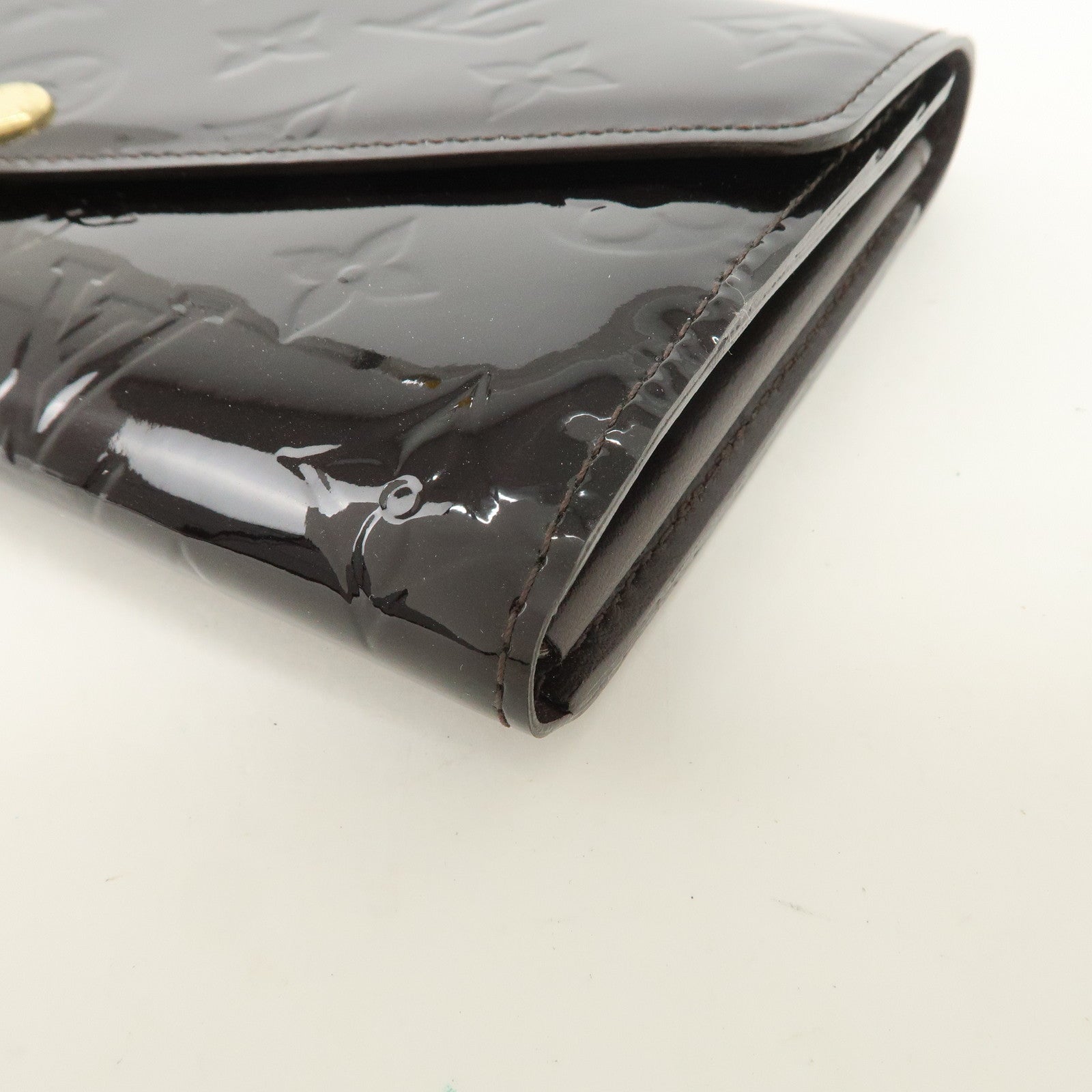 Louis Vuitton Monogram Vernis Portefeuille Sarah Long Wallet M90152