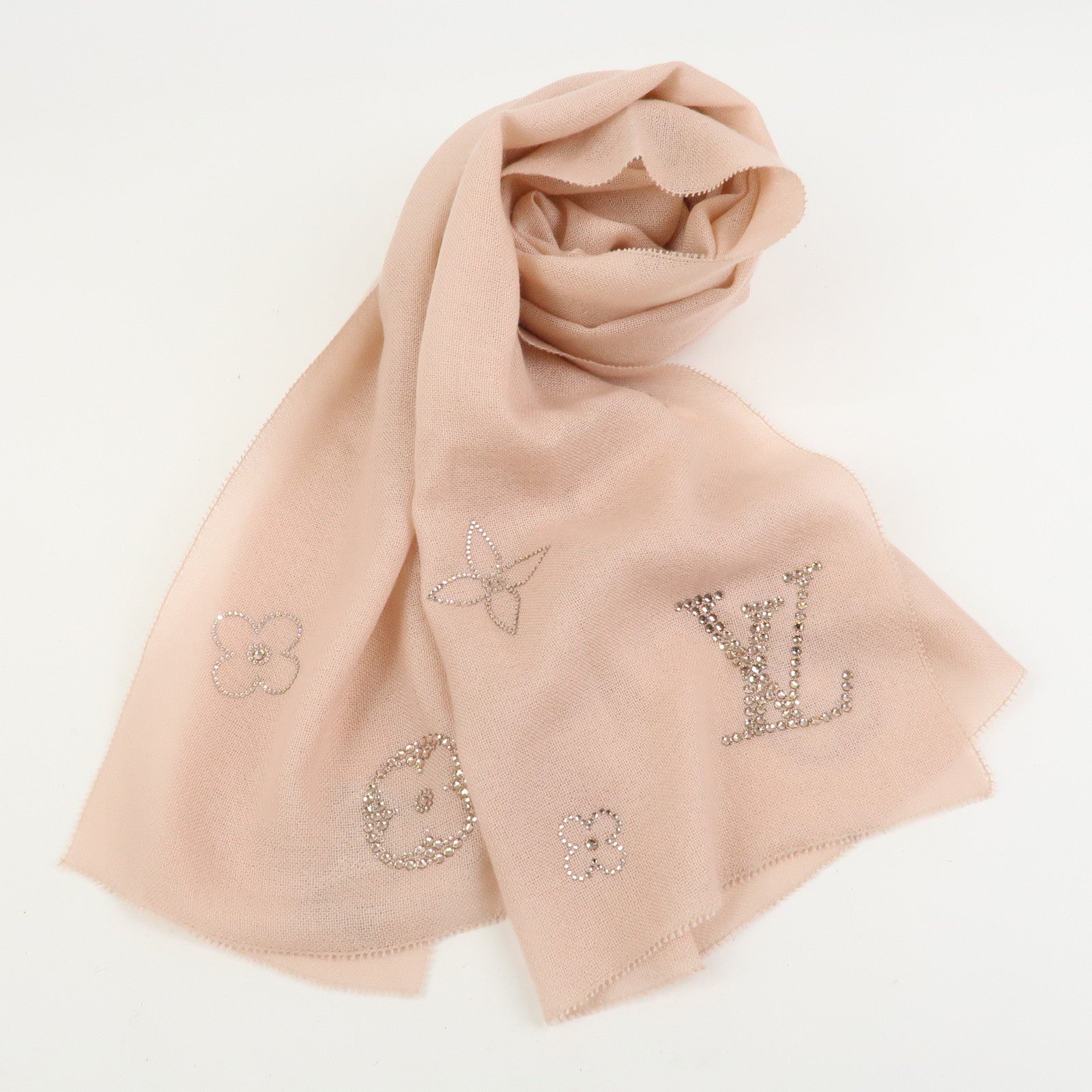 Louis Vuitton Etole Monte Carlo Cashmere Rhinestone Shawl 413287