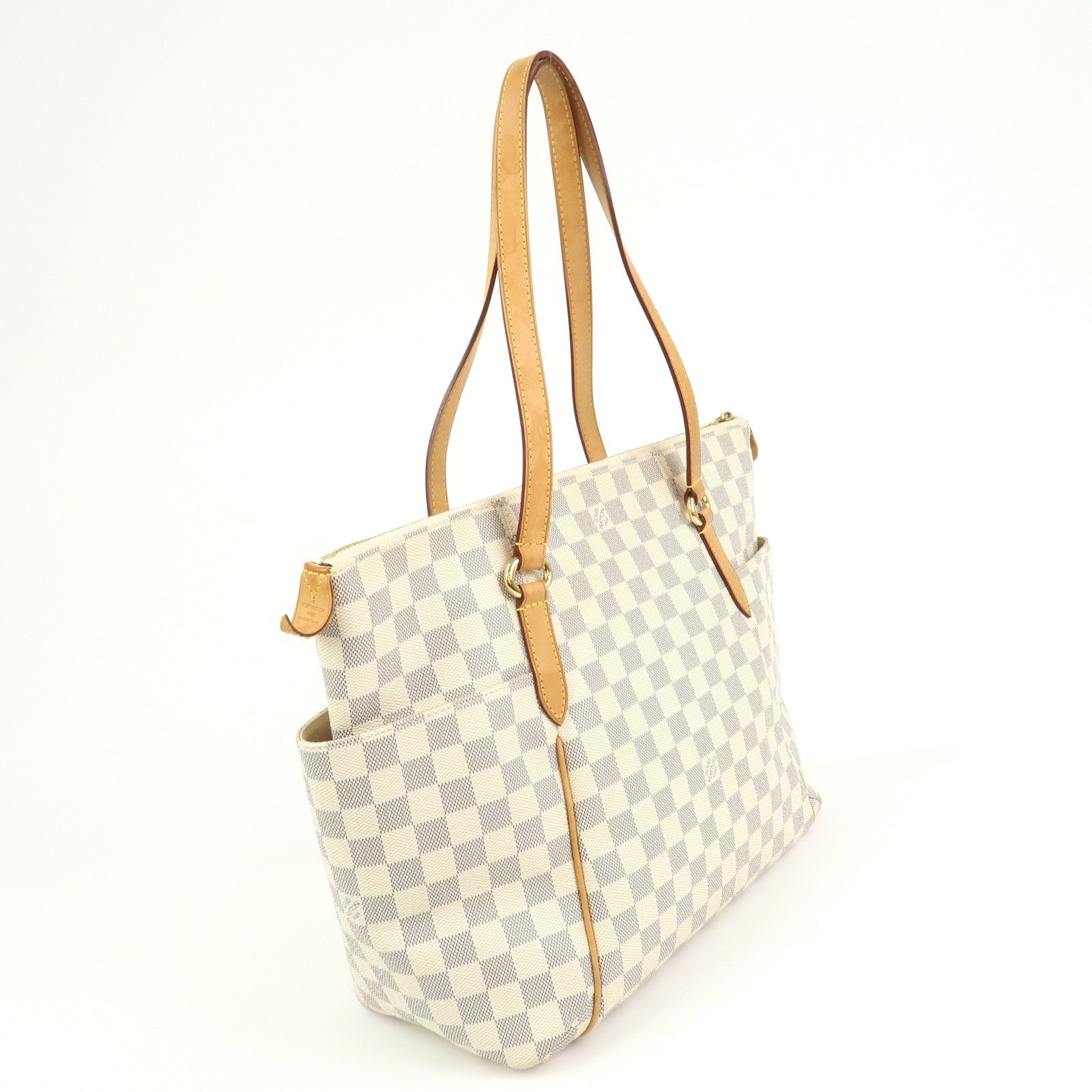 Louis Vuitton Damier Azur Totally MM Tote Bag Shoulder Bag N51262