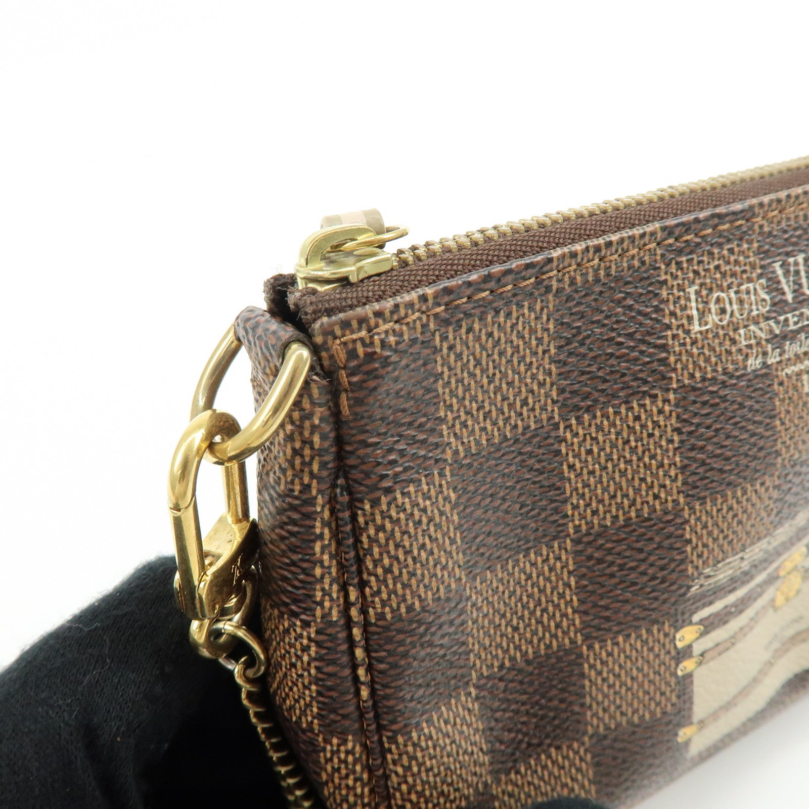 Louis Vuitton Damier Canvas Mini Pochette Accessires Trank N63181