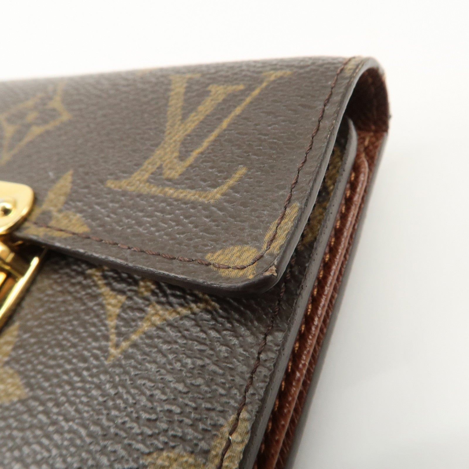 Louis Vuitton Monogram Portefeuille Koala Wallet Brown M58013 Used
