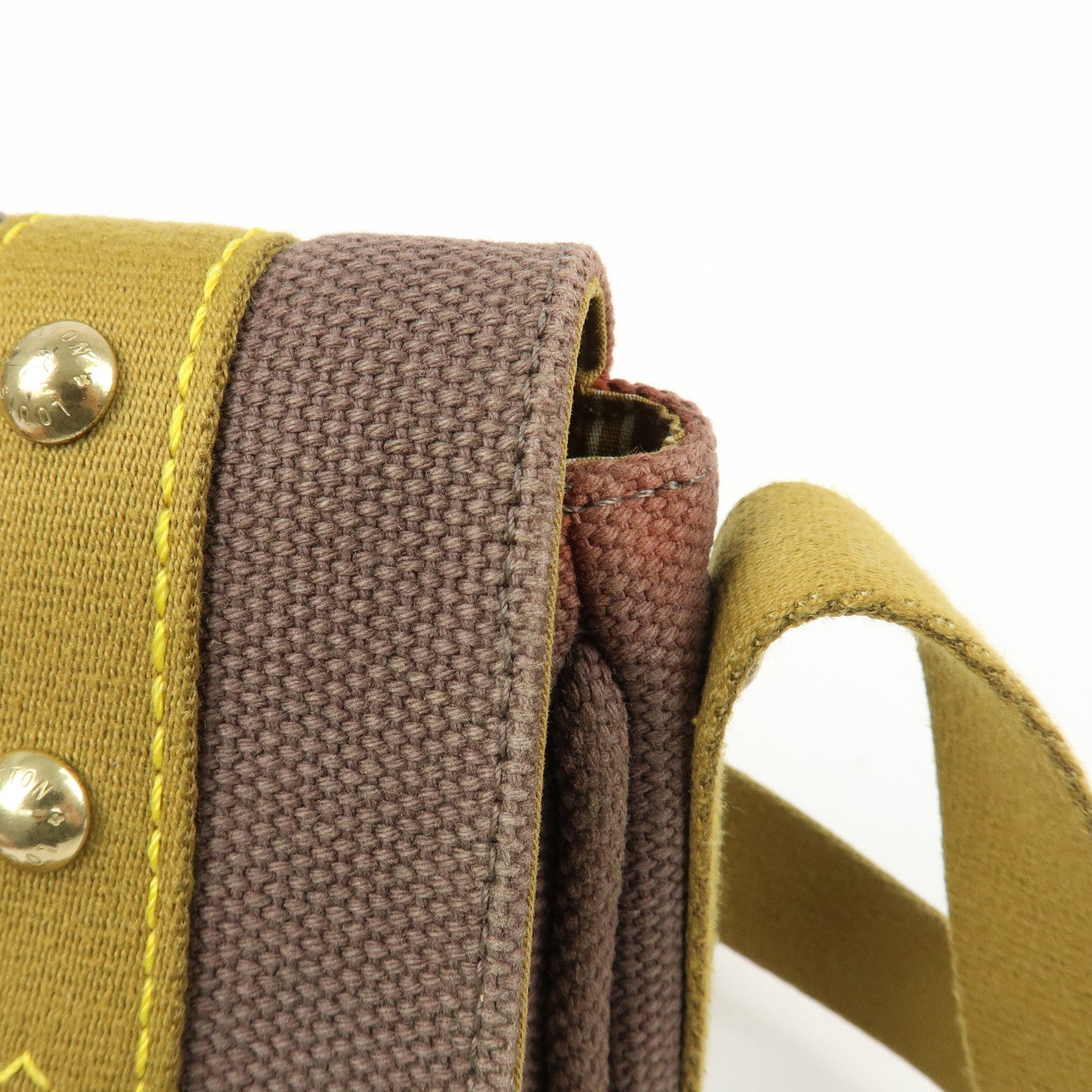 Louis Vuitton Antigua Besace PM Shoulder Bag Brown M40080