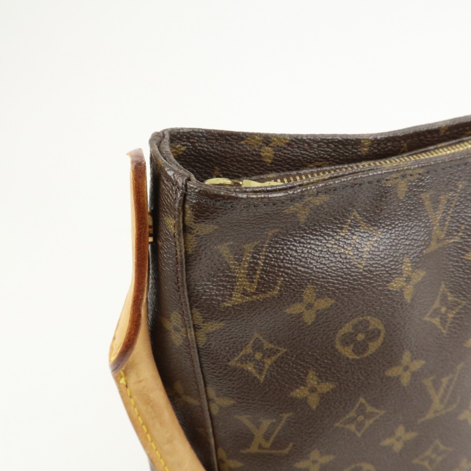 Louis Vuitton Monogram Looping GM Shoulder Bag Brown M51145