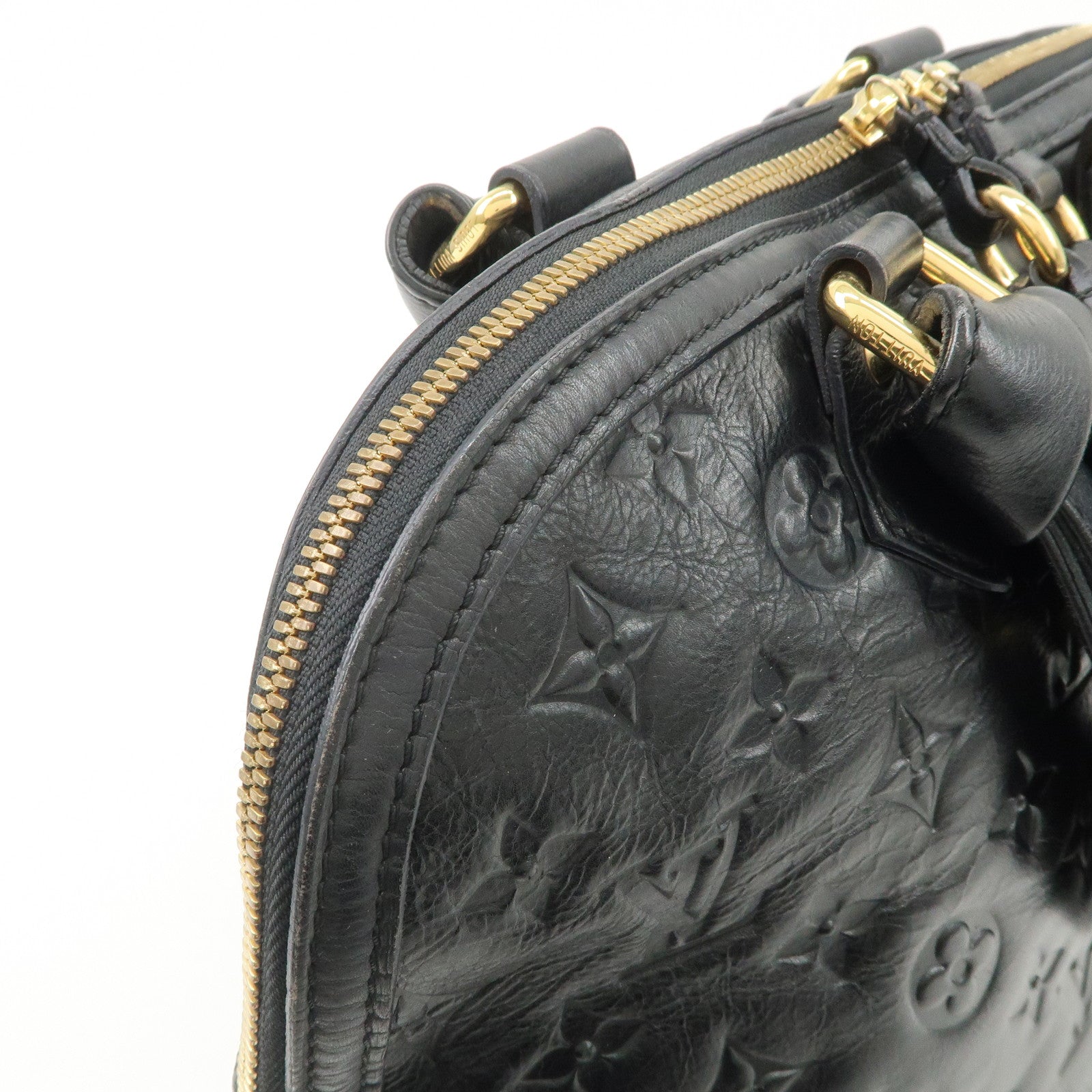 Louis Vuitton Monogram Double Jeu Neo Alma Hand Bag Noir M40286 Used