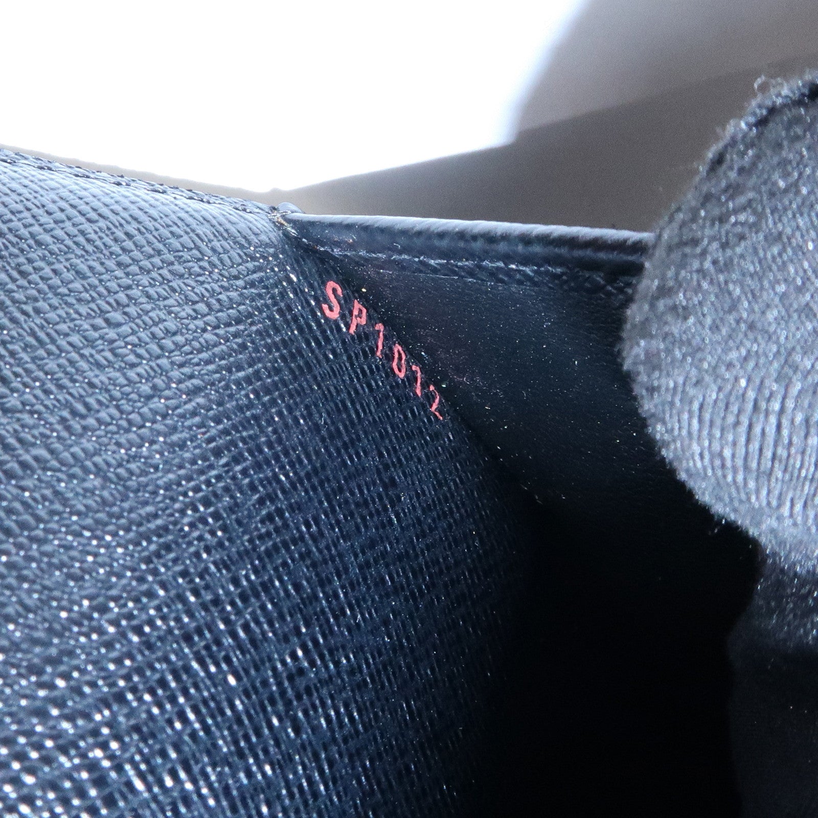 Louis Vuitton EpiZ Agenda PM Planner Cover Black Noir R20092 Used