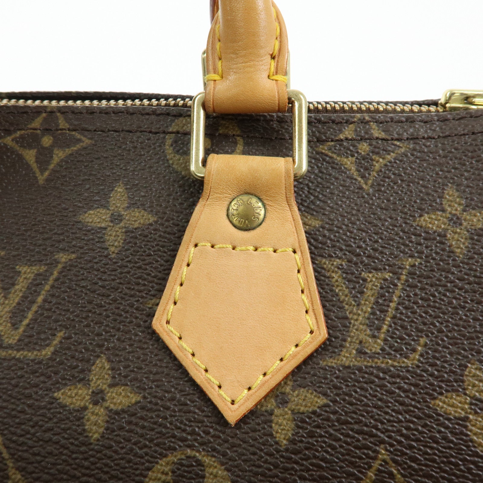 Louis Vuitton Monogram Speedy 25 Boston Bag Hand Bag Brown M41528