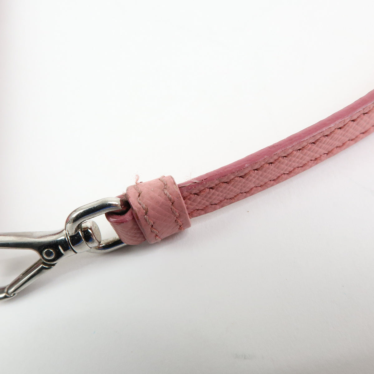 PRADA Saffiano Leather 2Way Bag Clutch Bag Shoulder Bag Pink