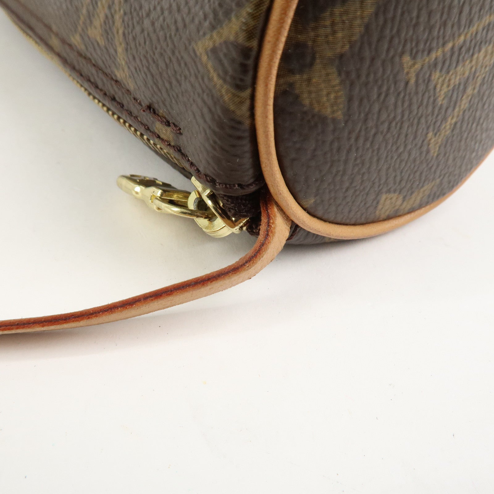 Louis Vuitton Monogram Mini Pouch for Papillon Bag Brown