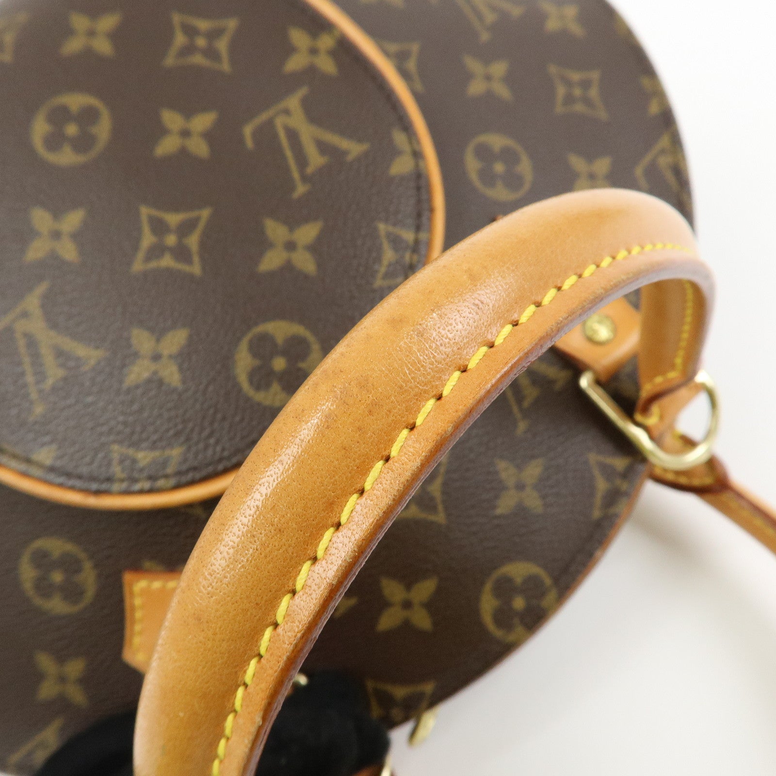 Louis Vuitton Monogram Ellipse PM Hand Bag Brown M51127