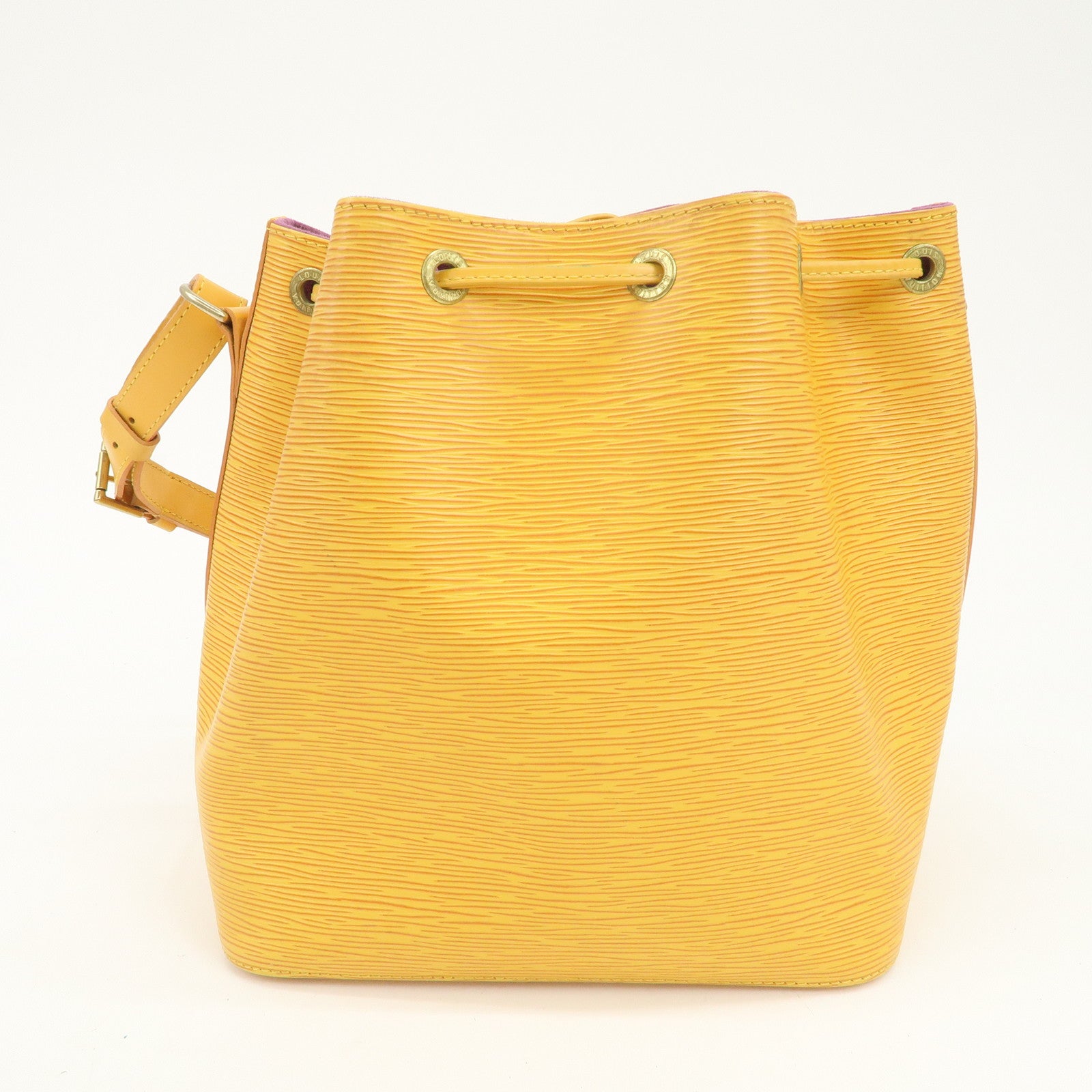 Louis Vuitton Epi Petit Noe Shoulder Bag Tassili Yellow M44109