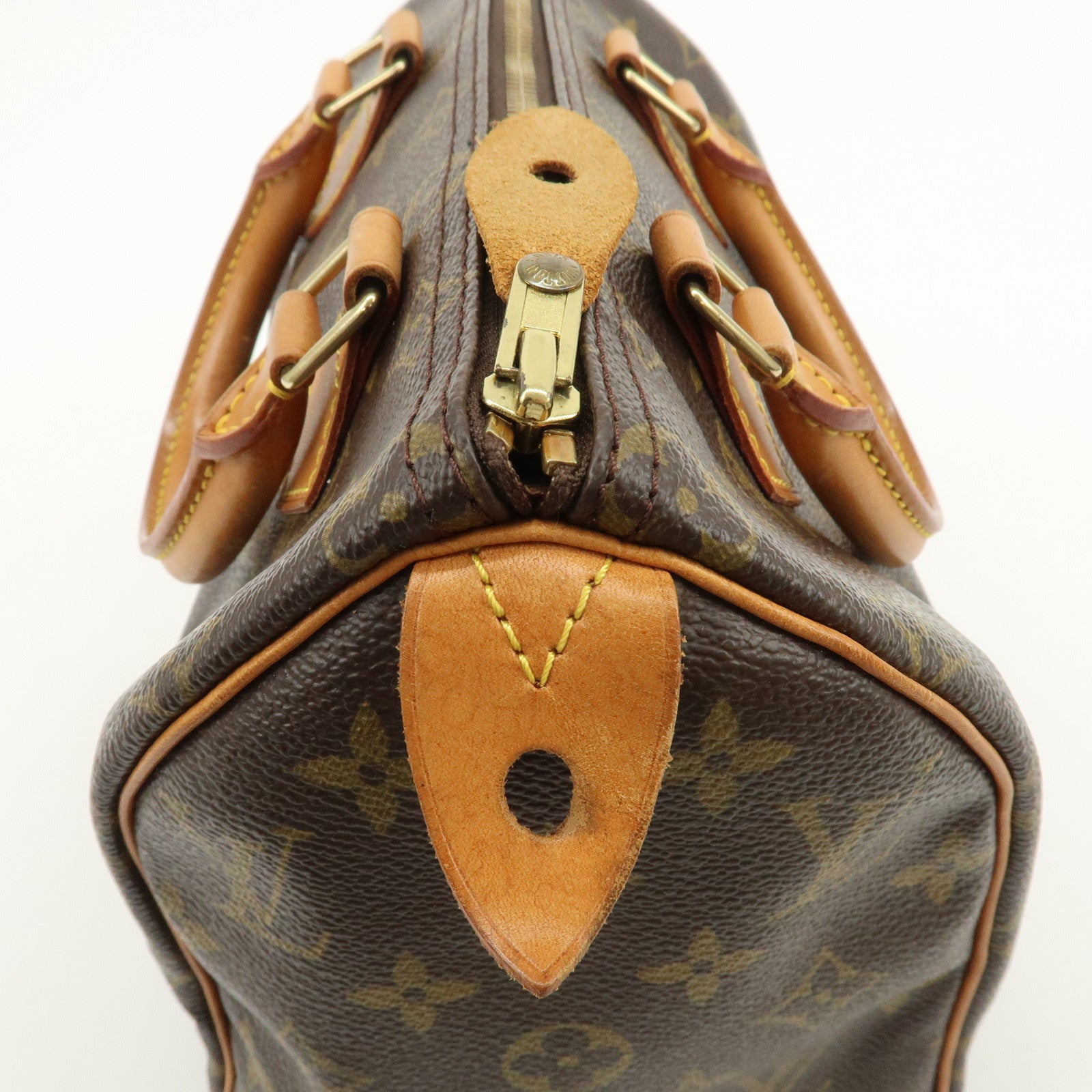 Louis Vuitton Monogram Speedy 25 Boston Bag Hand Bag Brown M41528