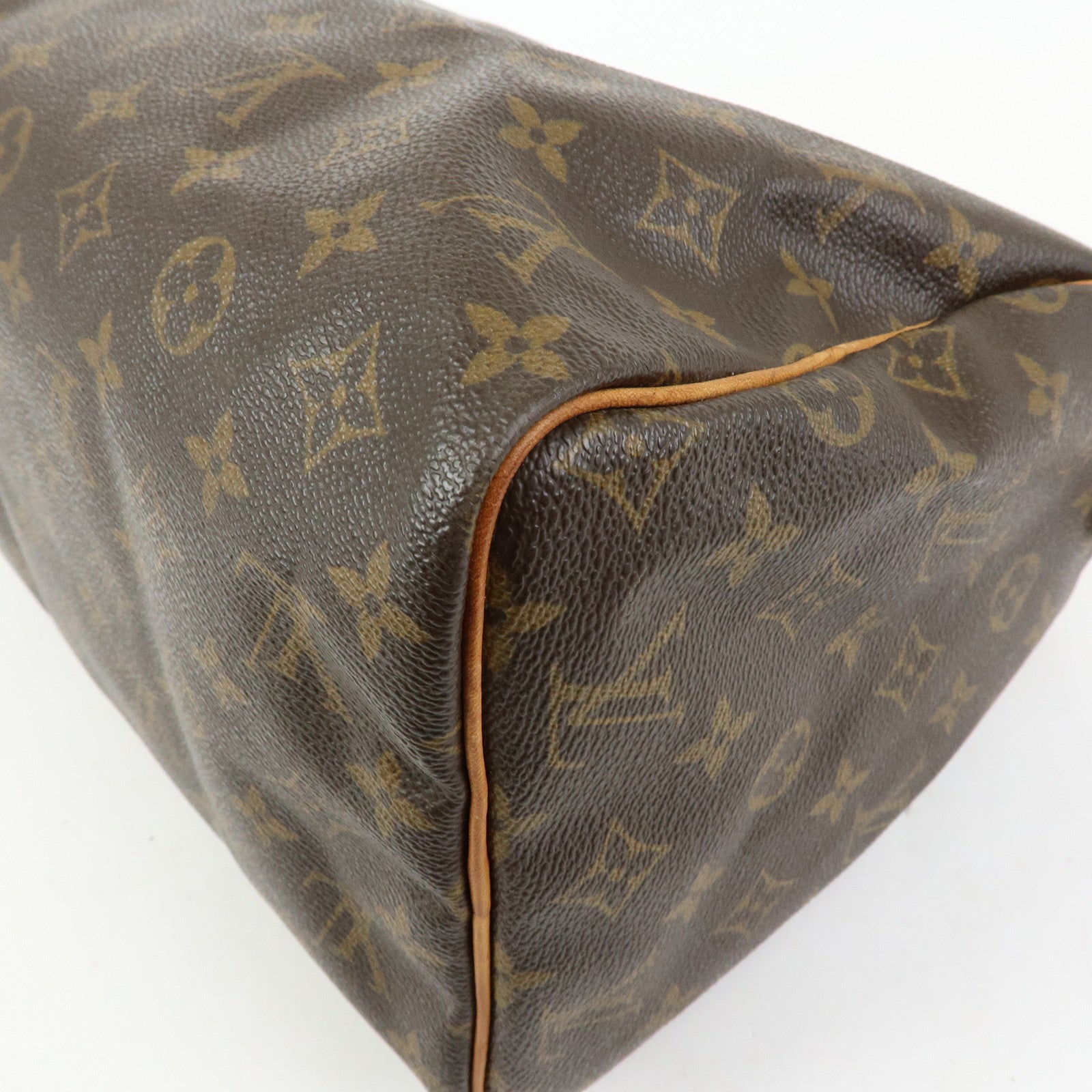 Louis Vuitton Monogram Speedy 30 Boston Bag Hand Bag Brown M41526