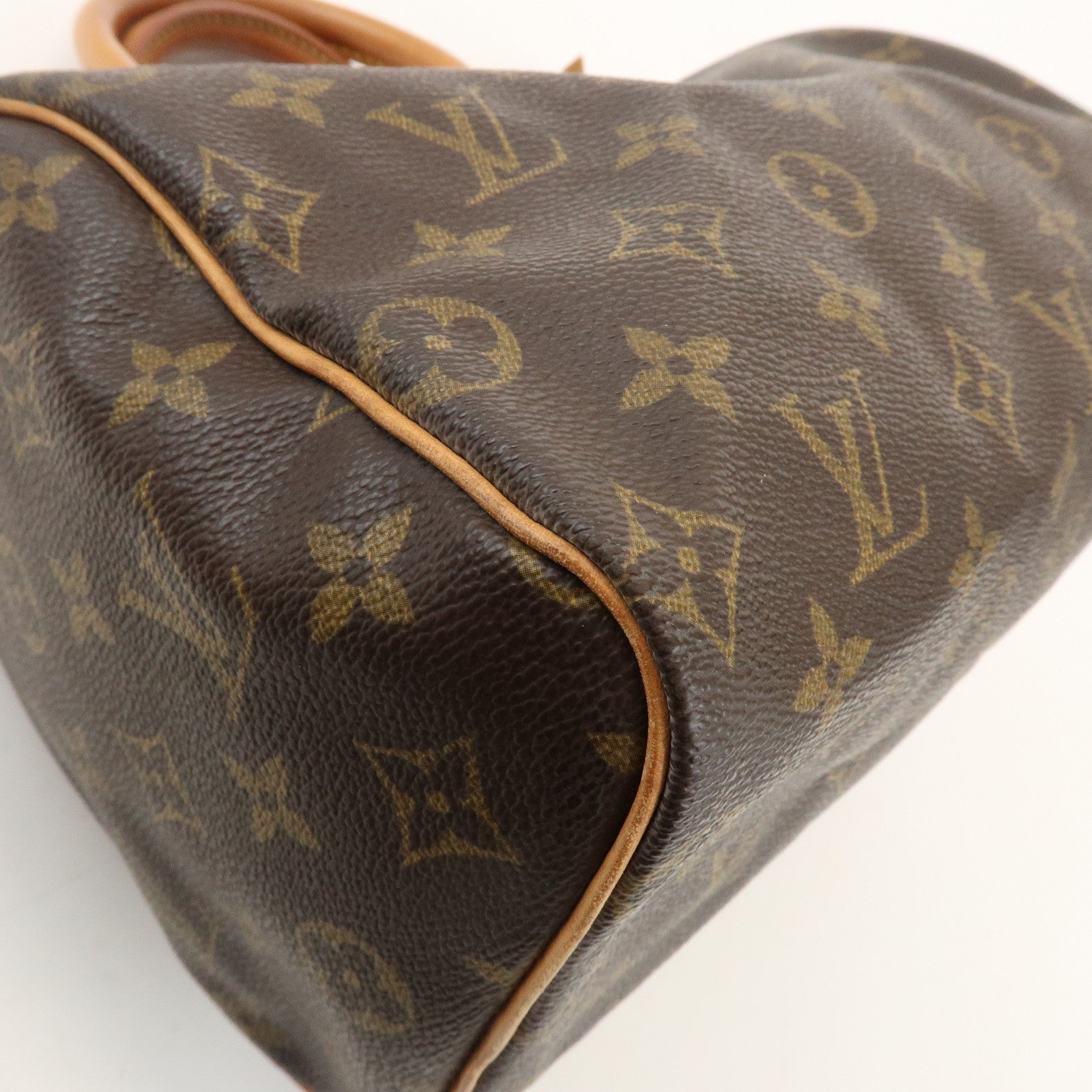 Louis Vuitton Monogram Speedy 25 Boston Bag Hand Bag Brown M41528