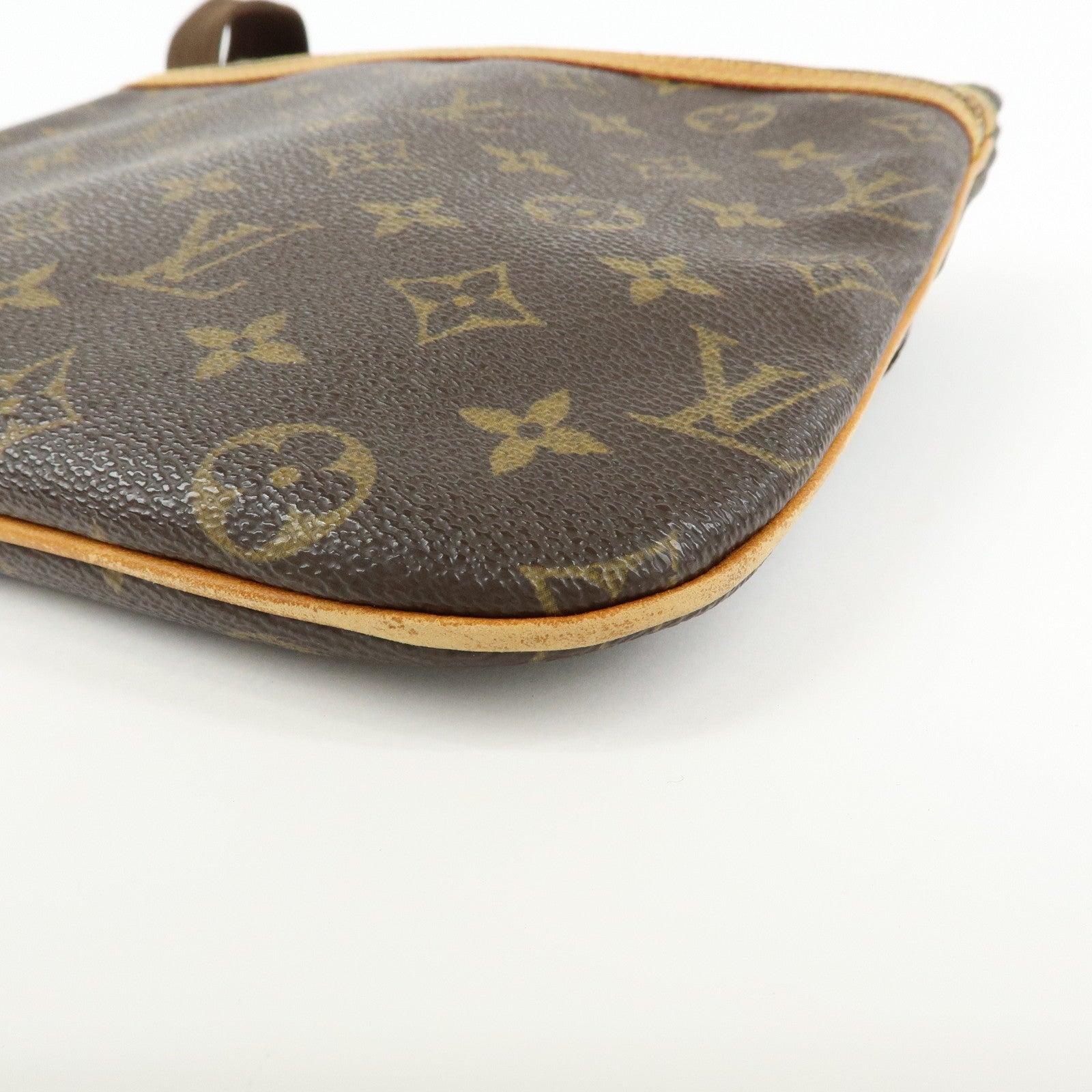 Louis Vuitton Monogram Pochette Bosphore Shoulder Bag Brown M40044