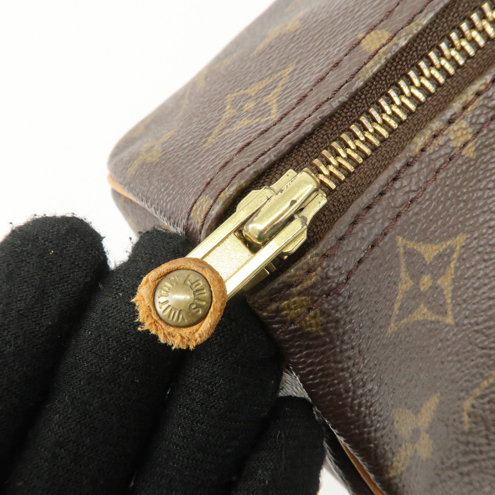 Louis Vuitton Monogram Speedy 30 Hand Bag Boston Bag M41526 Used