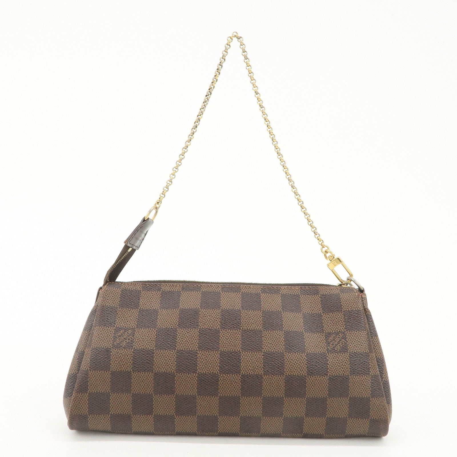 Louis Vuitton Damier Ebene Eva 2Way Hand Bag Shoulder Bag N55213