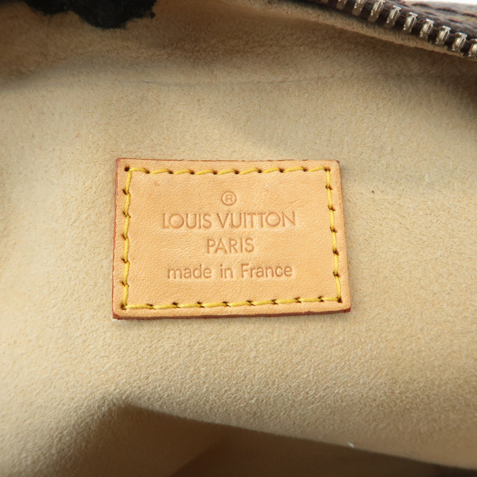 Louis Vuitton Monogram Manhattan PM Hand Bag Brown M40026