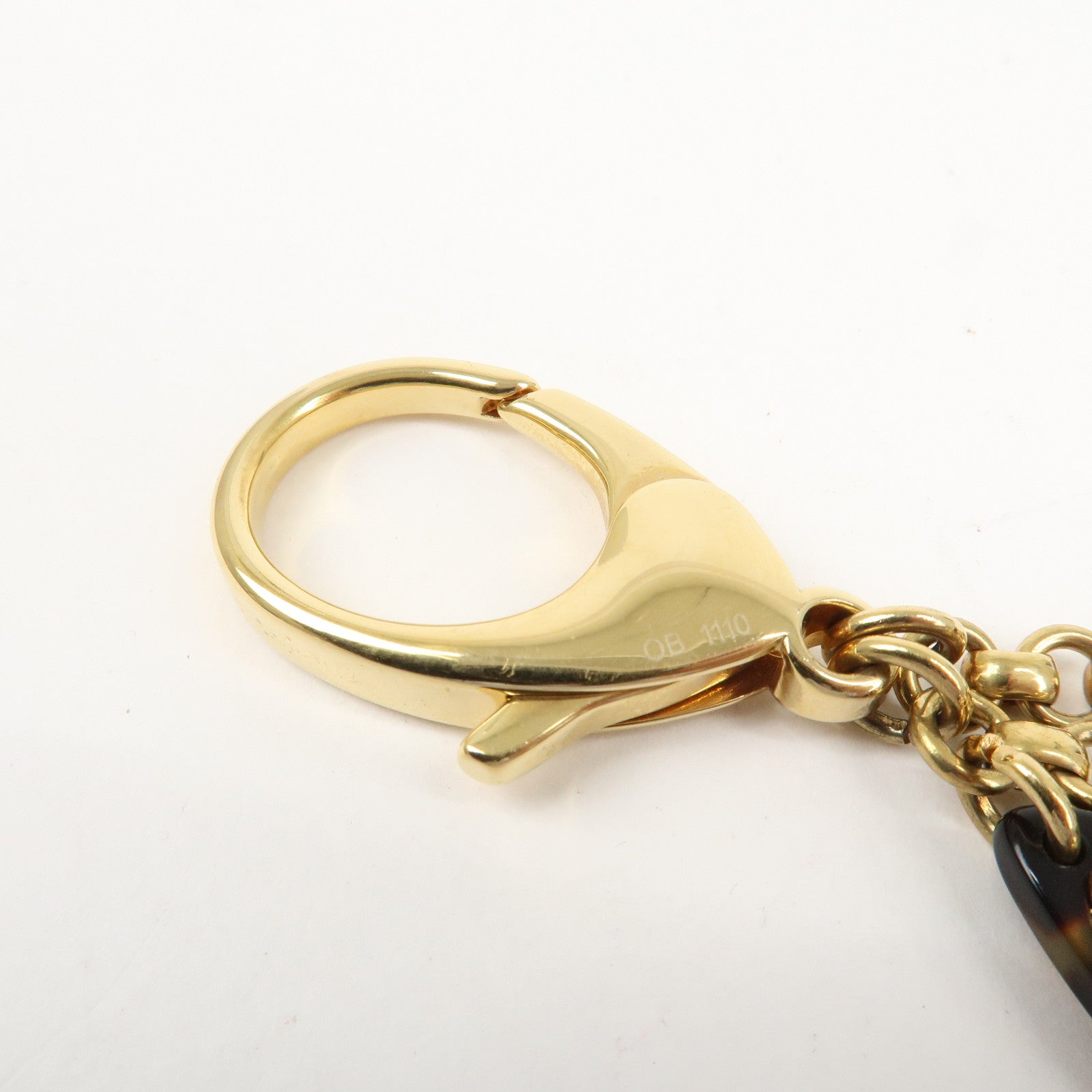 Louis Vuitton Bijou Sac Insolence Key Bag Charm Gold Brown M65844 Used
