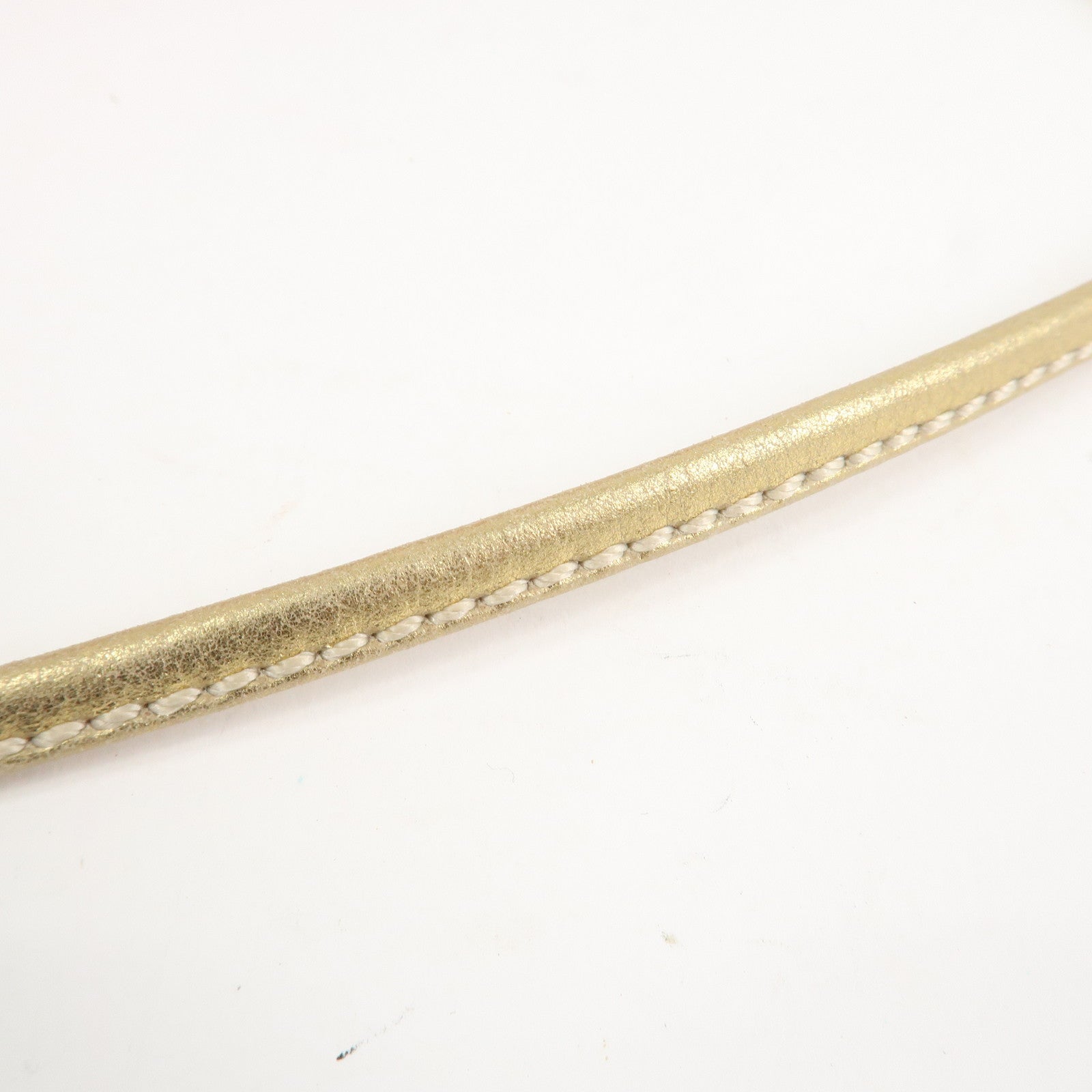 CELINE Triomphe Leather Canvas Shoulder Bag Hand Bag Pink Gold