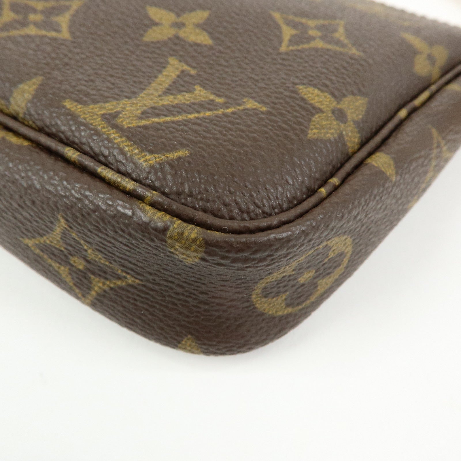 Louis Vuitton Monogram Pochette Accessoires Pouch Hand Bag M51980