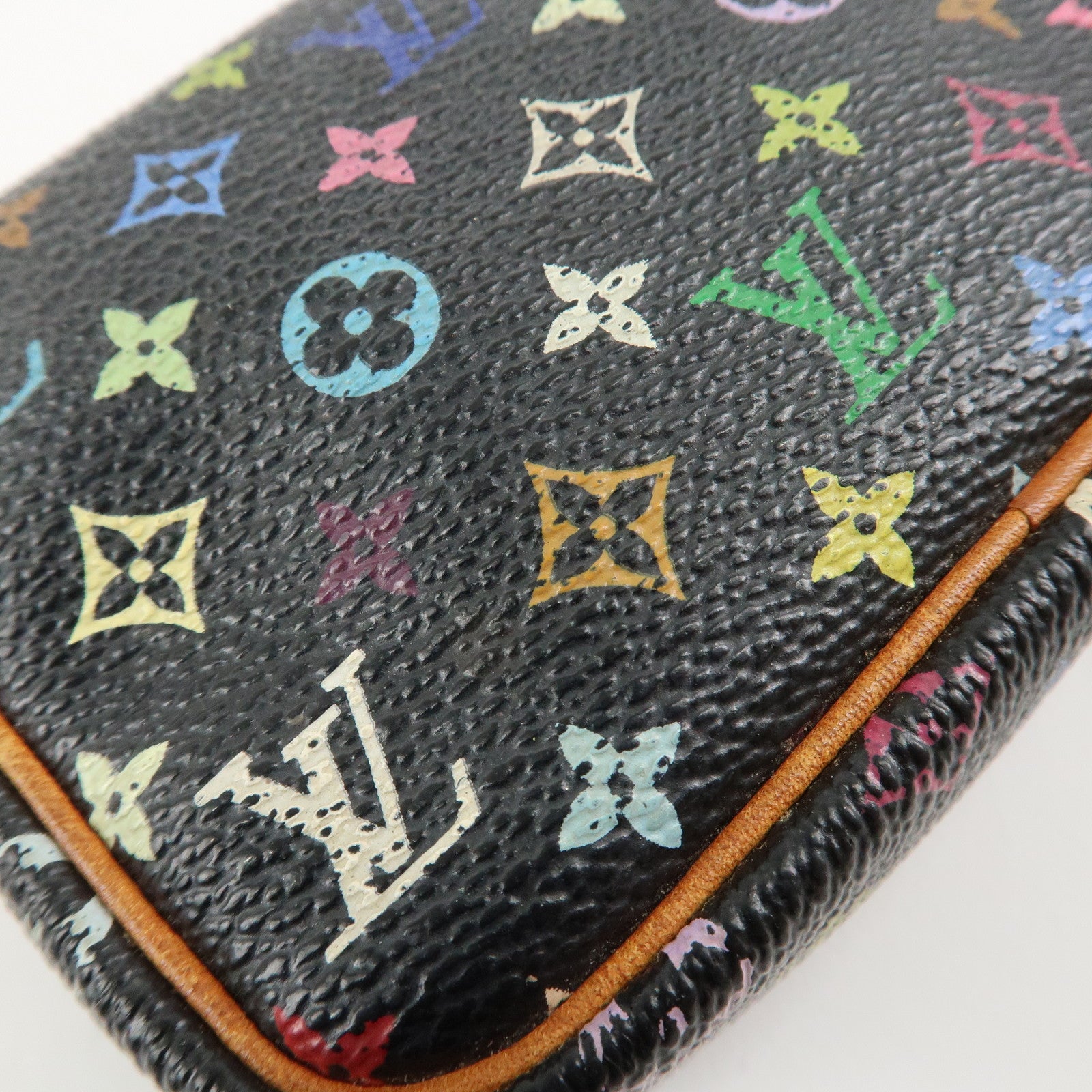 Louis Vuitton Monogram Multicolor Trousse Wapity Camera Pouch M58034 Used