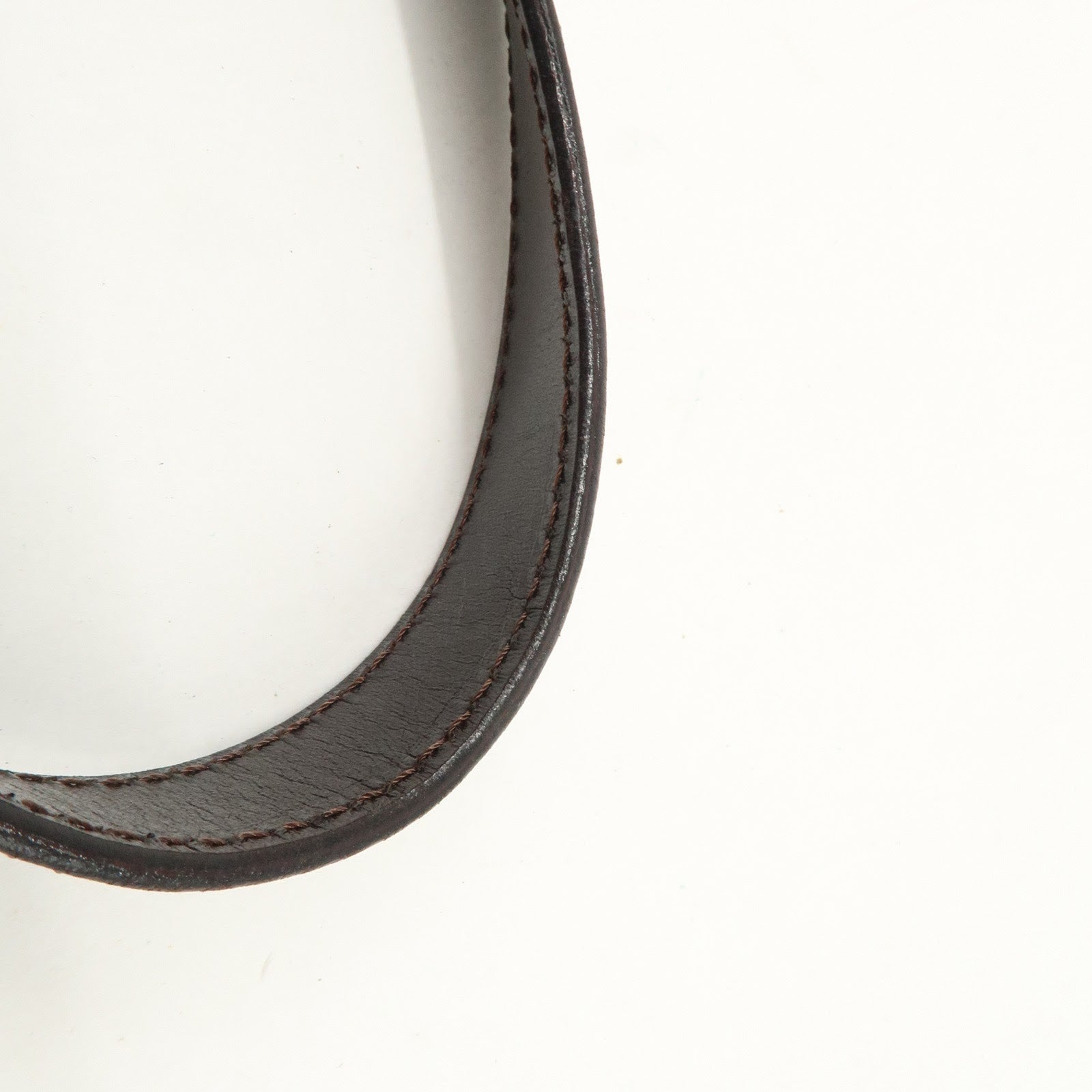 FENDI Zucca Canvas Leather Shoulder Bag Hand Bag Brown Black 26426 Used