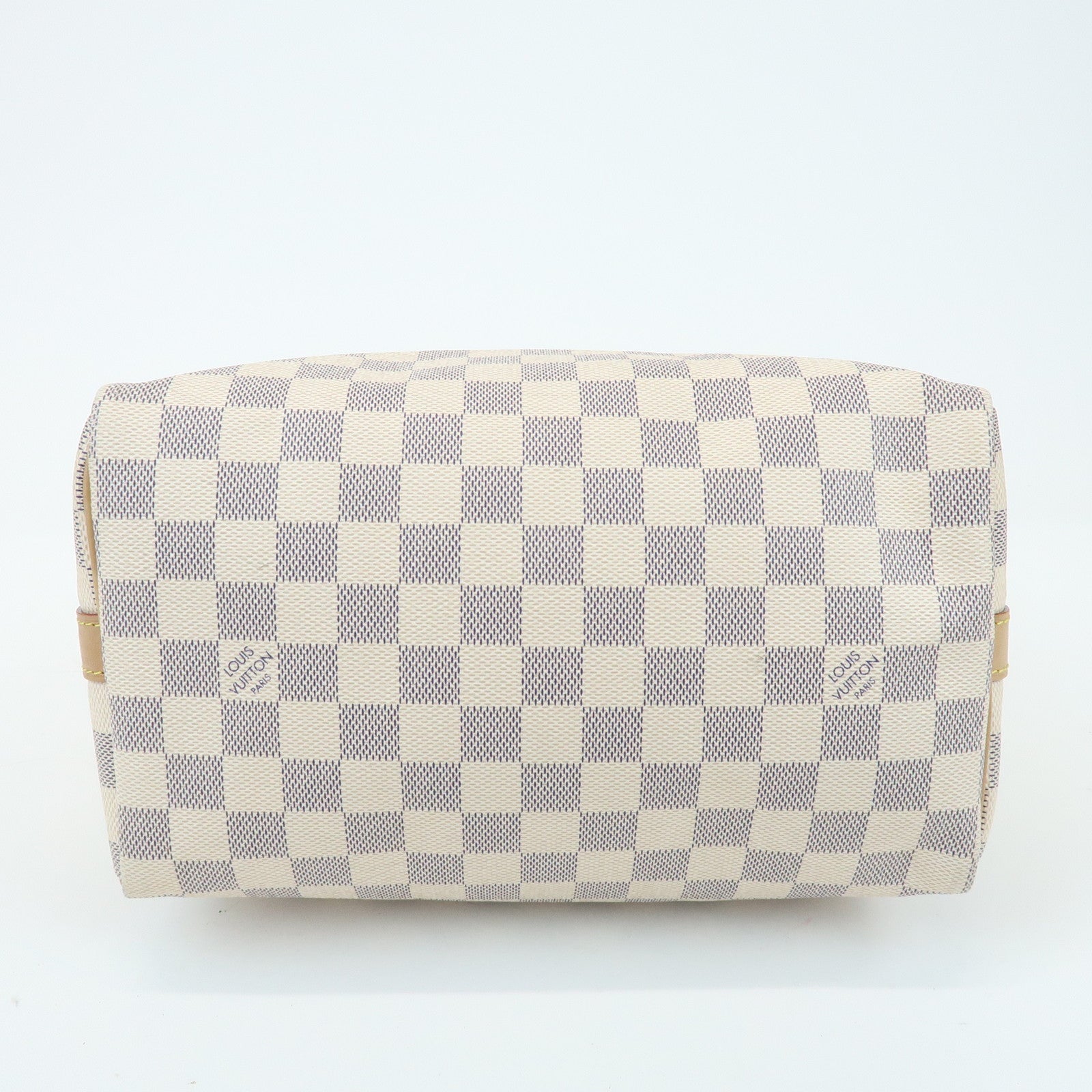 Louis Vuitton Damier Azur Speedy Bandouliere 25 Boston Bag N40608
