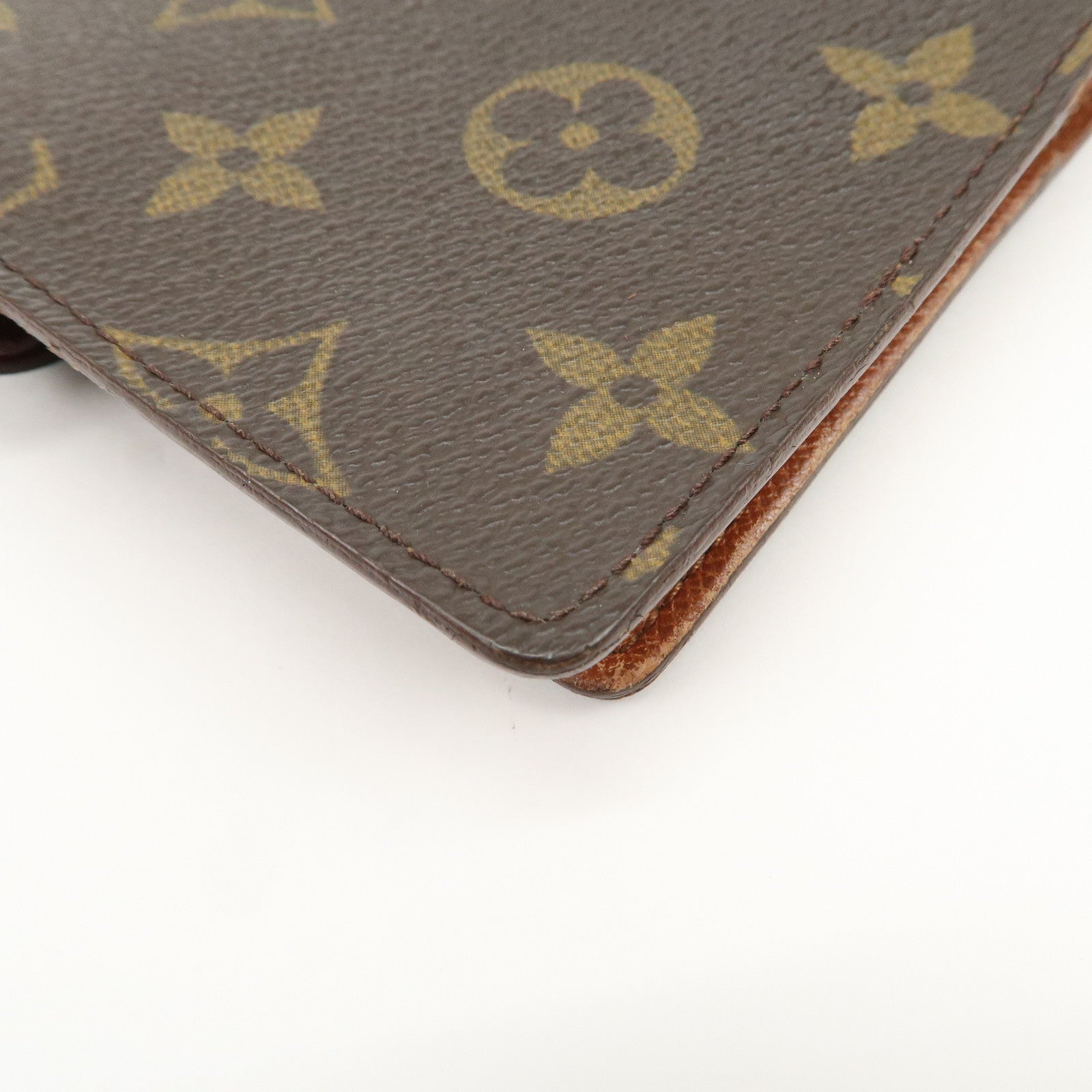 Louis Vuitton Monogram Agenda PM Planner Cover Brown R20005