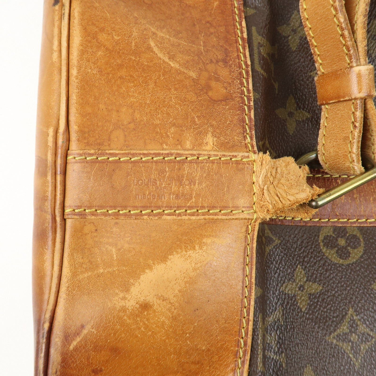 Louis Vuitton Monogram Randonnee GM Shoulder Bag Brown M42244