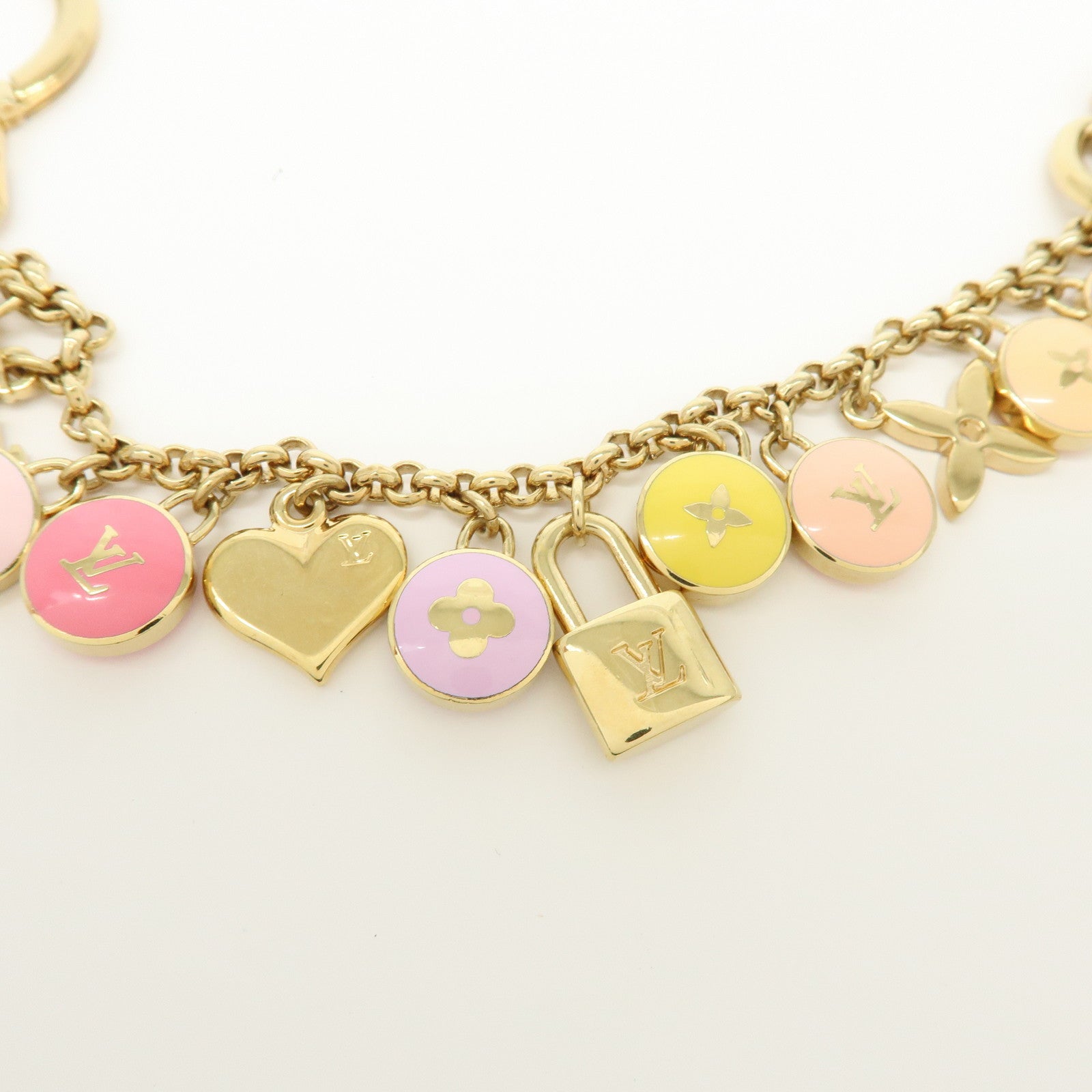 Louis Vuitton Porte Cles Chaine Pastilles Metal Key Chain M66172