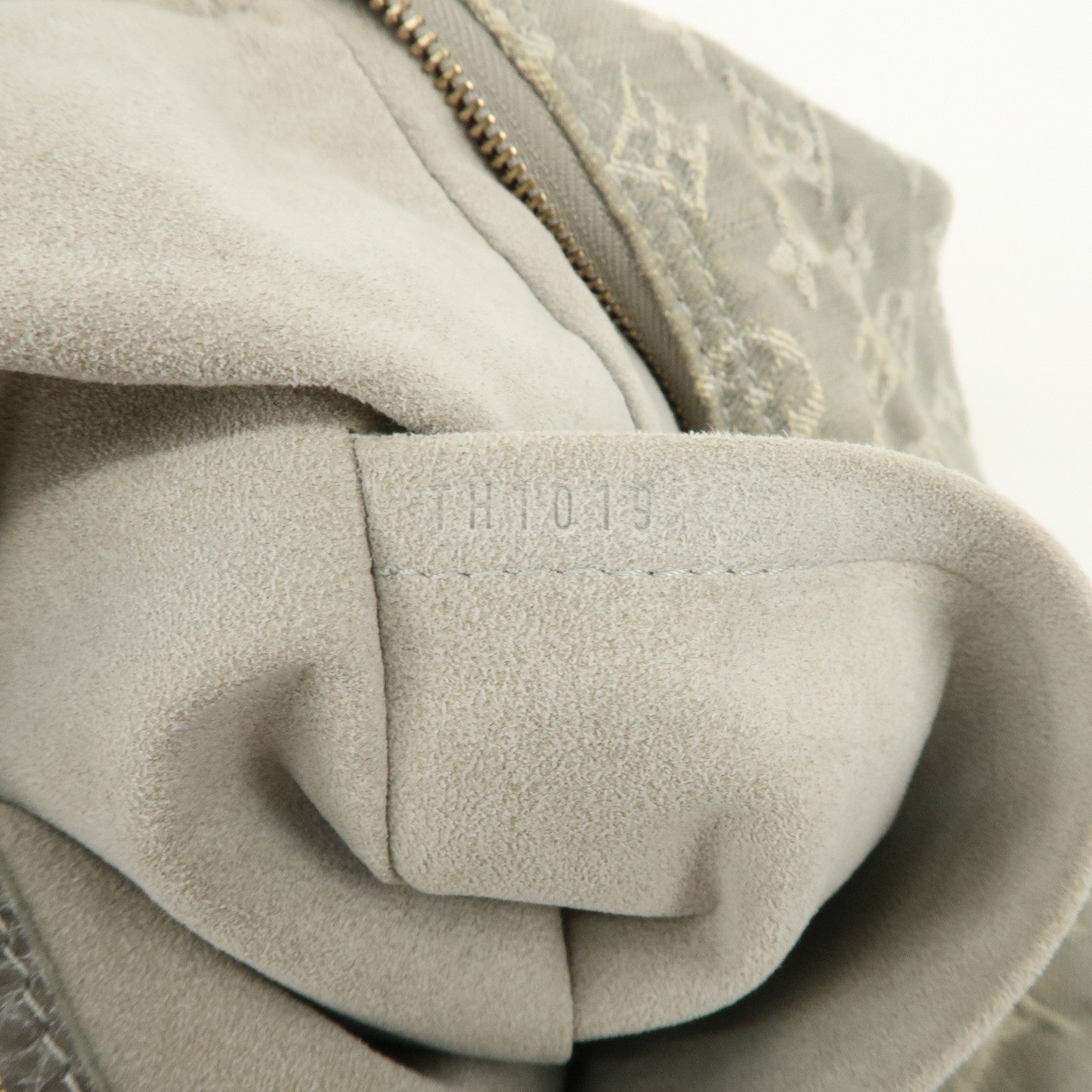 Louis Vuitton Monogram Denim Slightly Shoulder Bag Green M95834