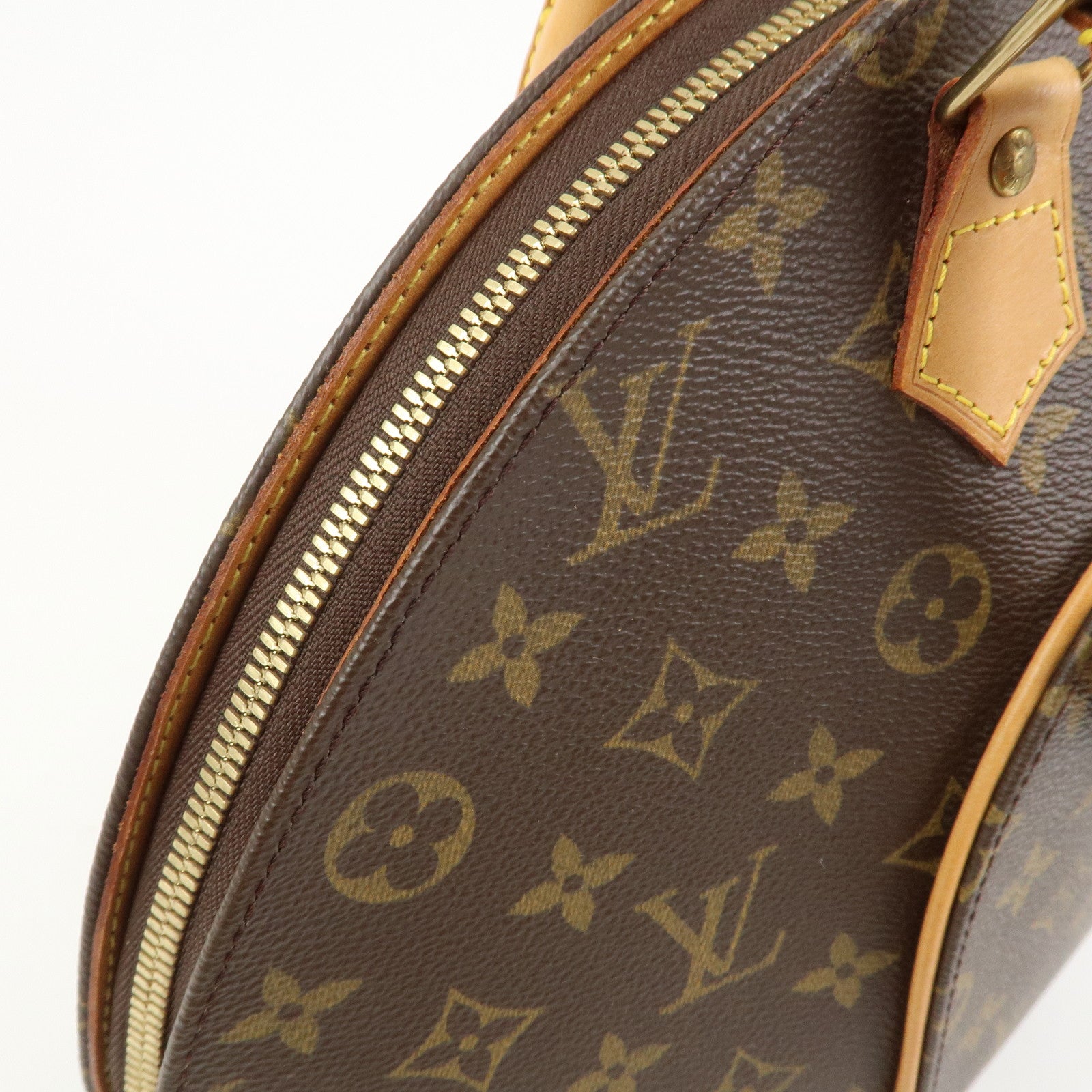 Louis Vuitton Monogram Ellipse MM Hand Bag Brown M51126